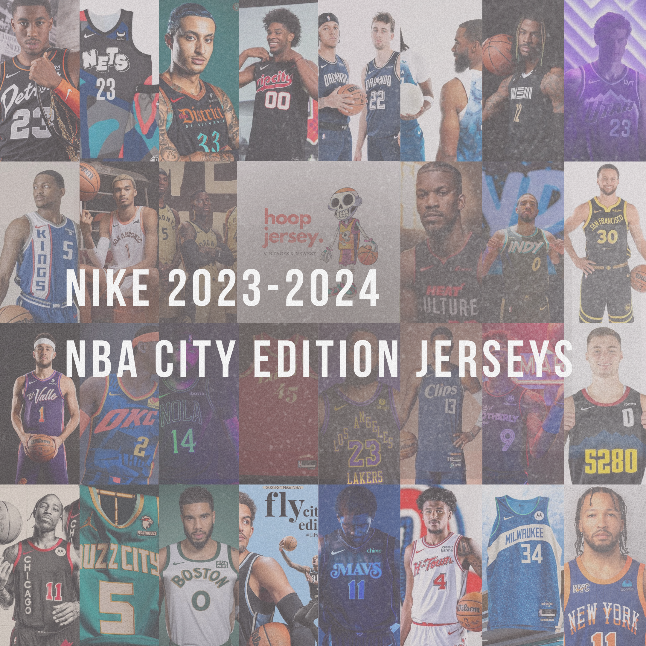 Nike 2023-2024 NBA City Edition Jerseys - Hoop Jersey Store