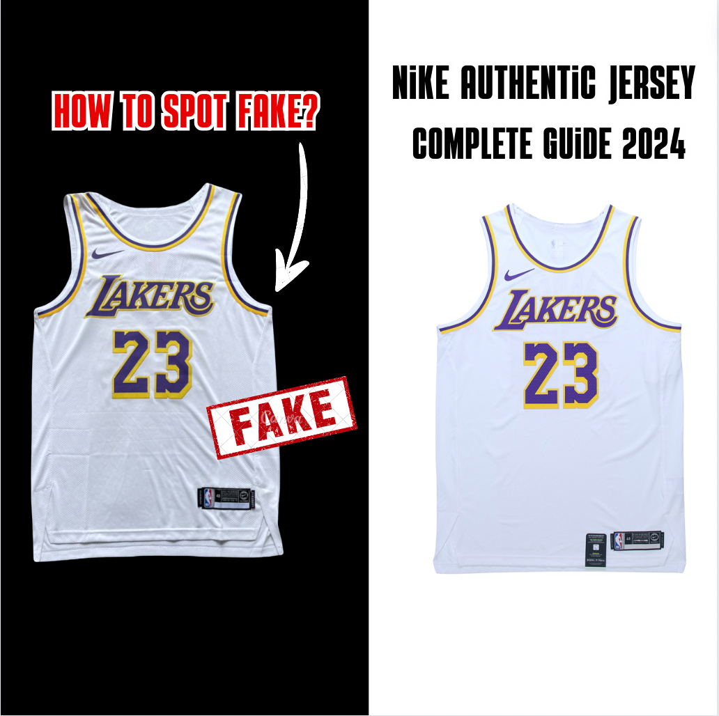 “How to Spot Fake?” Complete Guide of Nike Authentic NBA Jerseys - 2024 Update