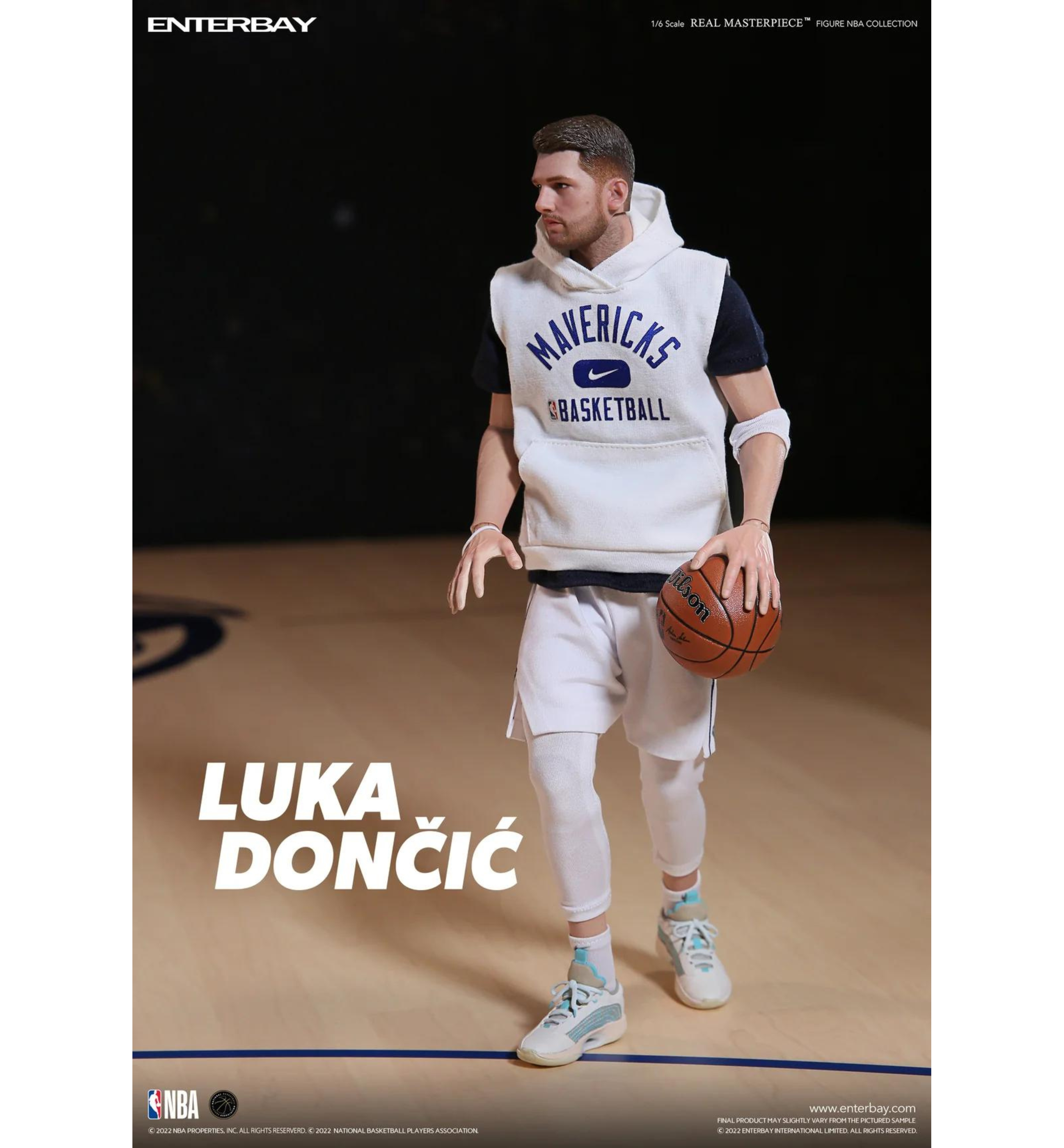 Enterbay 1/6 NBA Collection: Luka Doncic NBA 12inches Action Figure