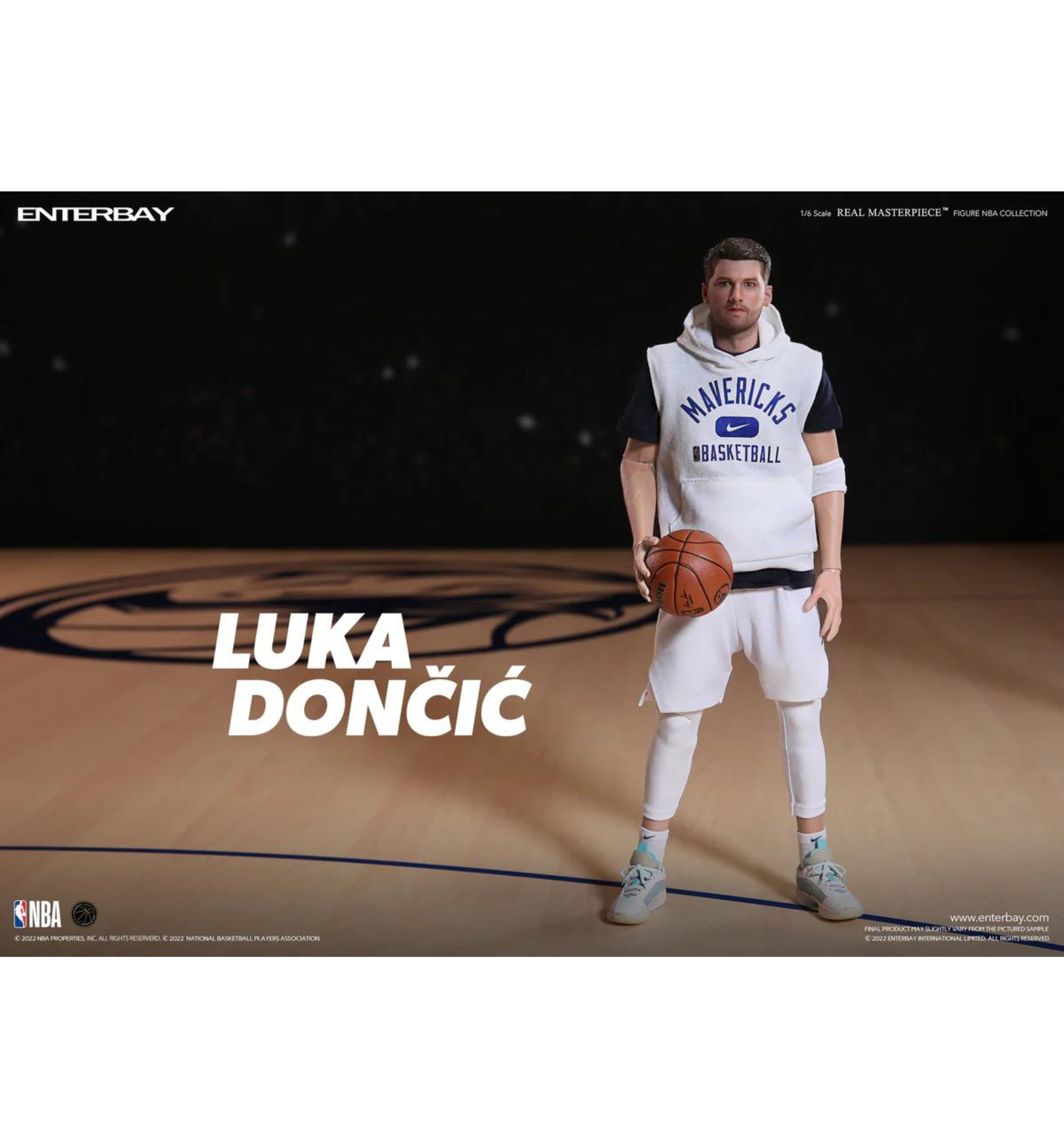 Enterbay 1/6 NBA Collection: Luka Doncic NBA 12inches Action Figure