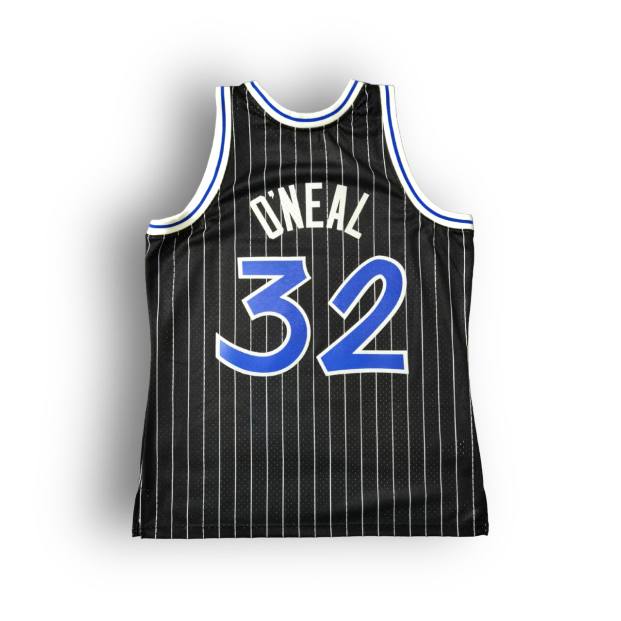 Shaquille O'Neal 1994-1995 Orlando Magic Alternate Mitchell & Ness Swingman Jersey - Black - Hoop Jersey Store