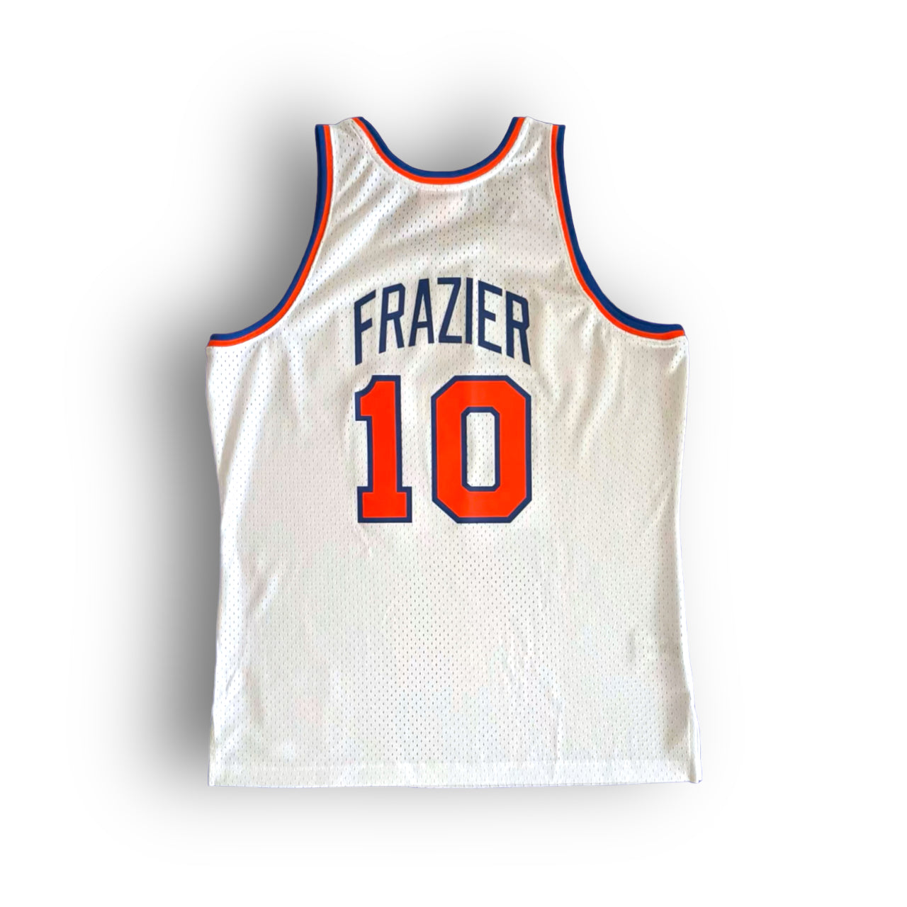 Walt Frazier 1969-1970 New York Knicks Home Mitchell & Ness Swingman Jersey - White - Hoop Jersey Store