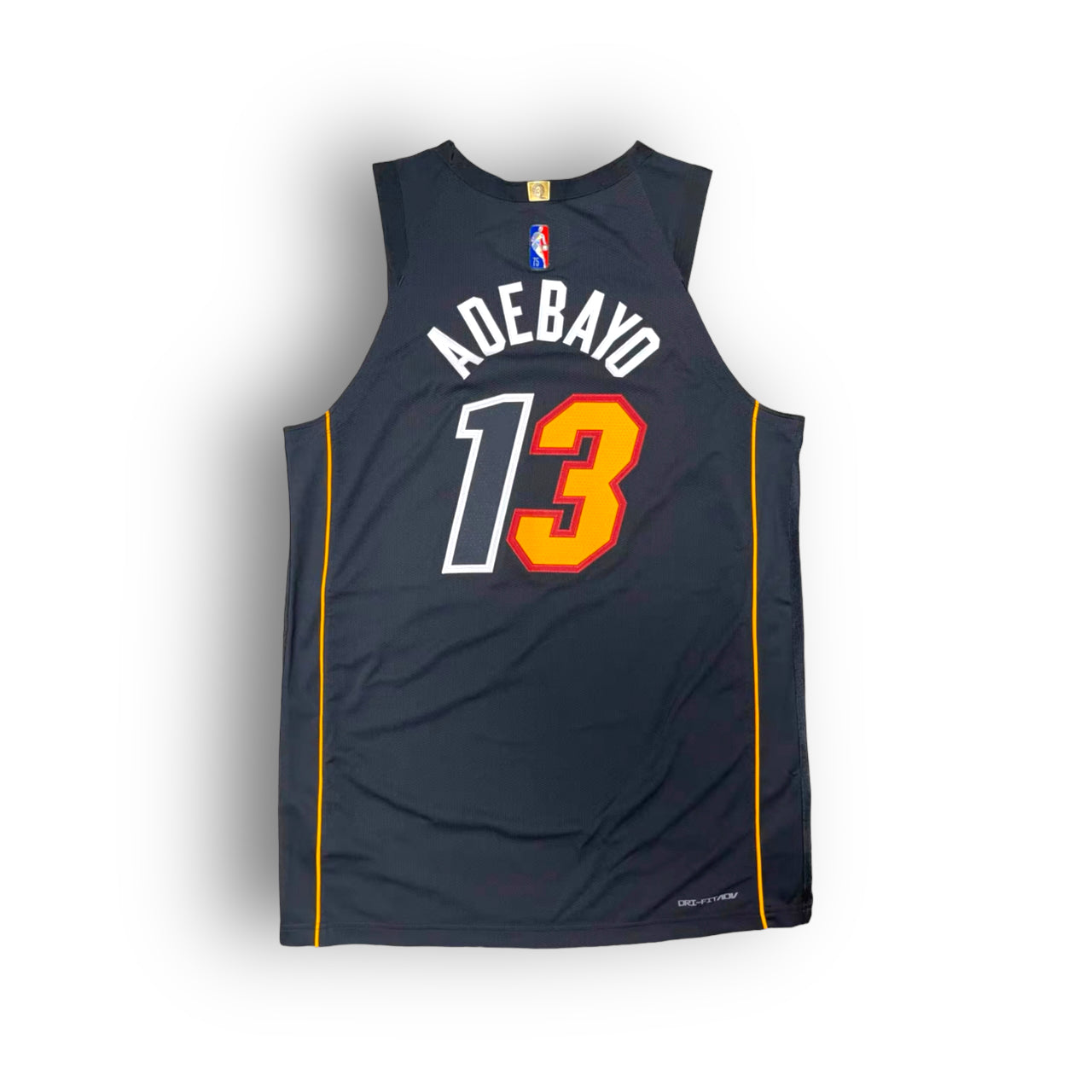 Bam Adebayo Miami Heat 2021-2022 City Edition Nike Authentic Jersey - Black/Mashup - Hoop Jersey Store
