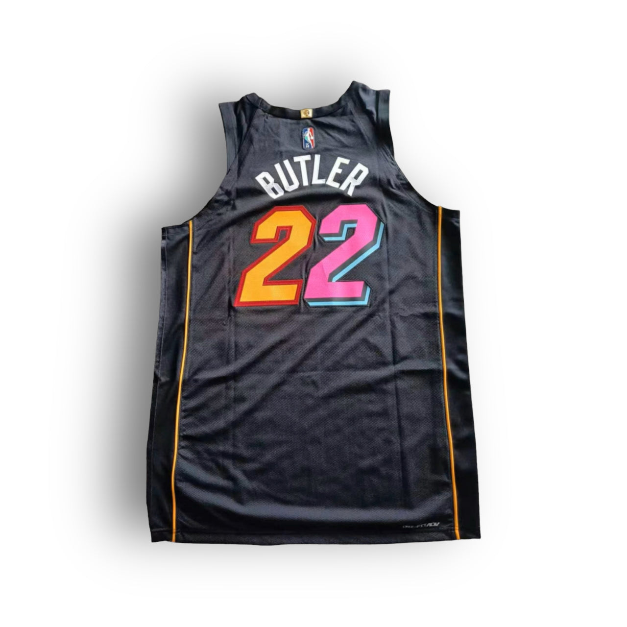 Jimmy Butler Miami Heat 2021-2022 City Edition Nike Authentic Jersey - Black/Mashup - Hoop Jersey Store