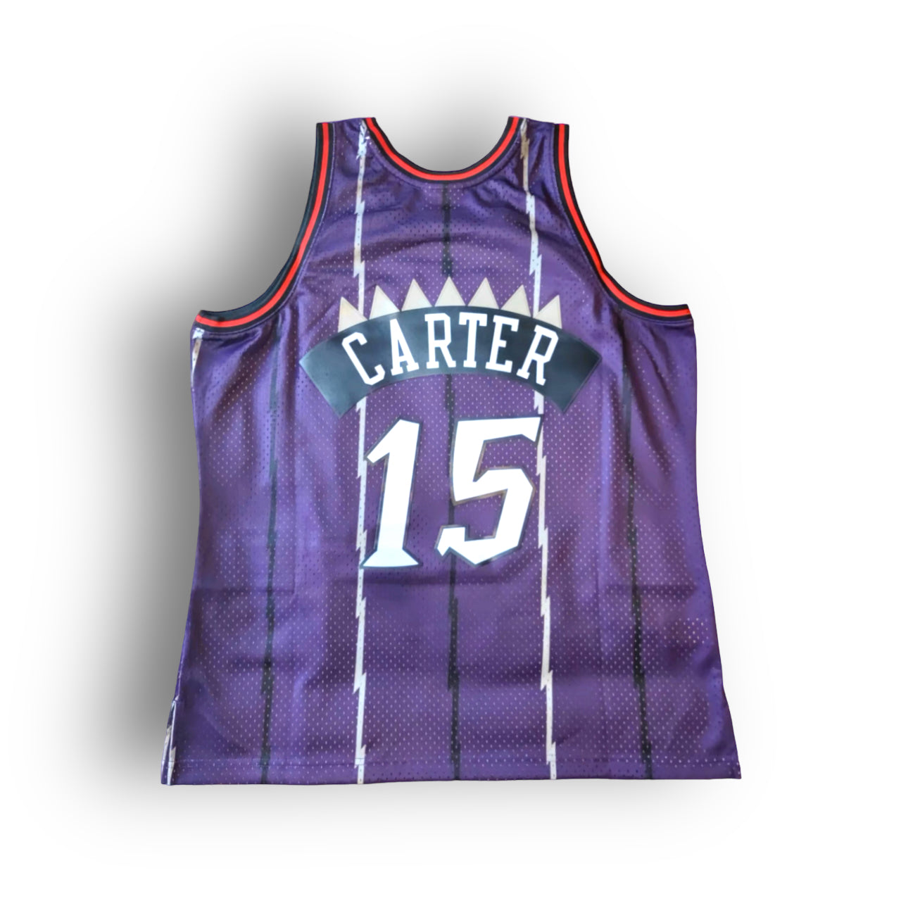 Vince Carter 1998-1999 Toronto Raptors Away Mitchell & Ness Swingman Jersey - Purple - Hoop Jersey Store