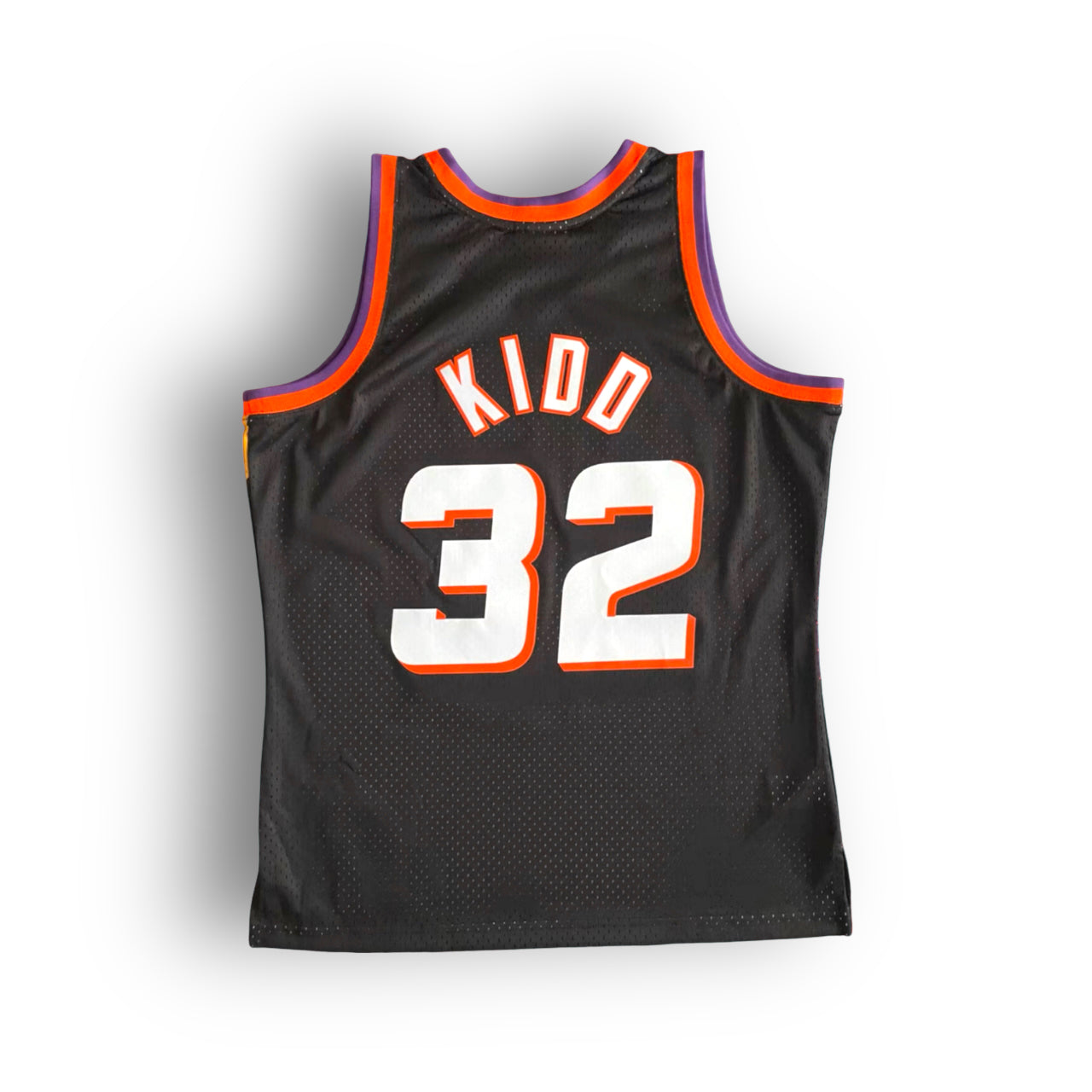Jason Kidd 1999-2000 Phoenix Suns Alternate Mitchell & Ness Swingman Jersey - Black - Hoop Jersey Store