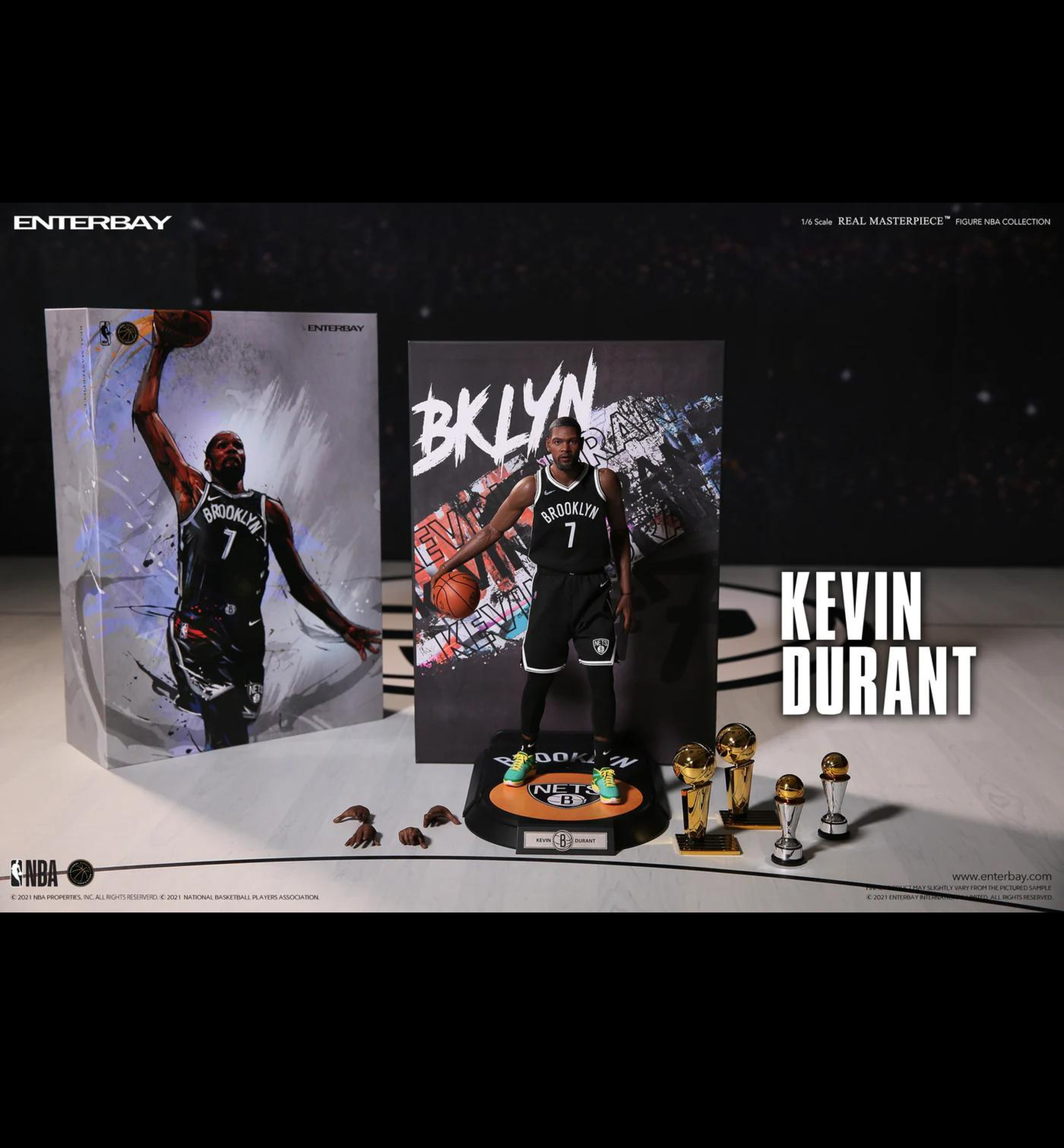 Enterbay 1/6 NBA Collection: Kevin Durant NBA 12inches Action Figure