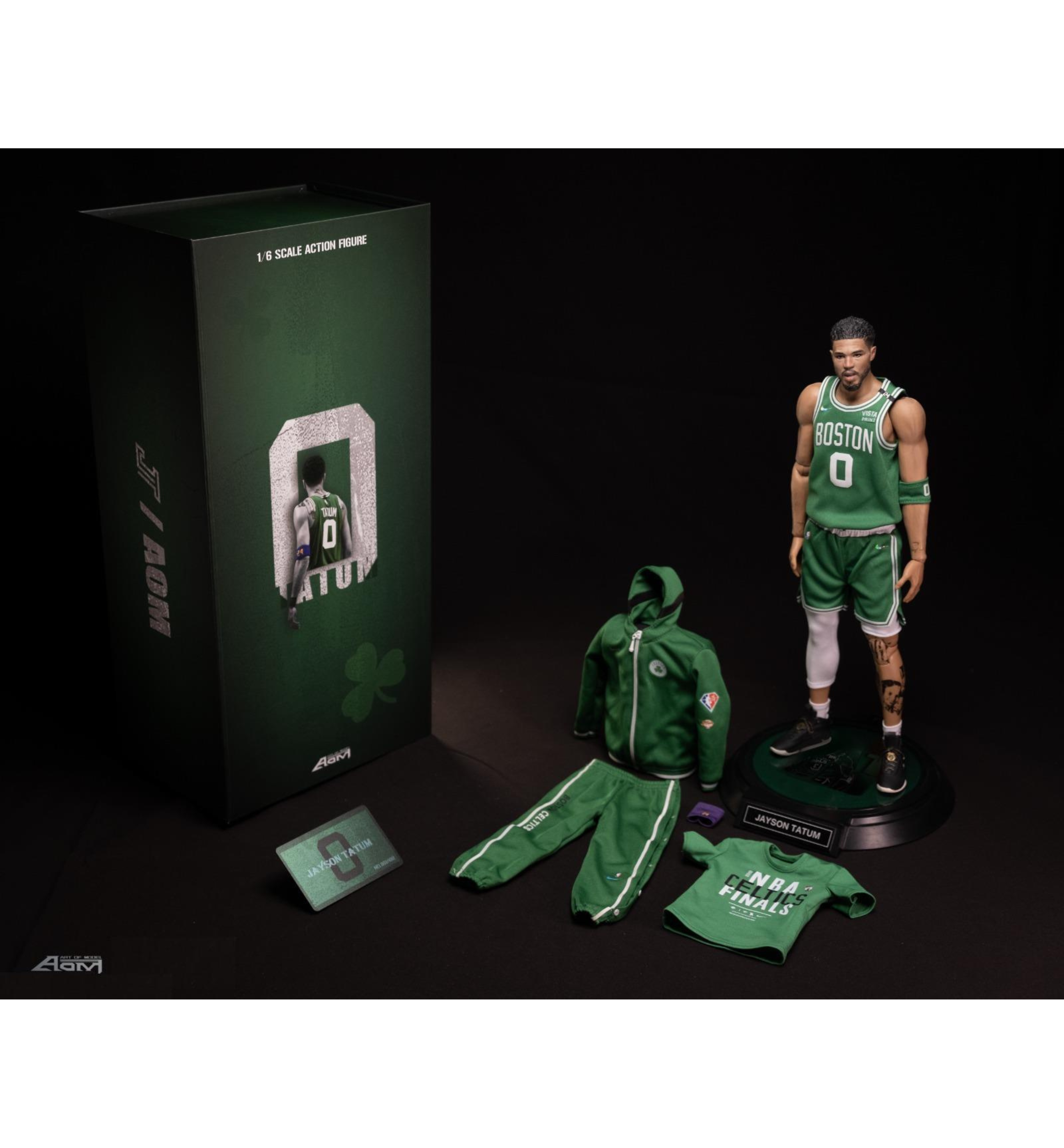 AOM 1/6 NBA Collection: Boston Celtics Jayson Tatum "2022 NBA Finals" Deluxe Set