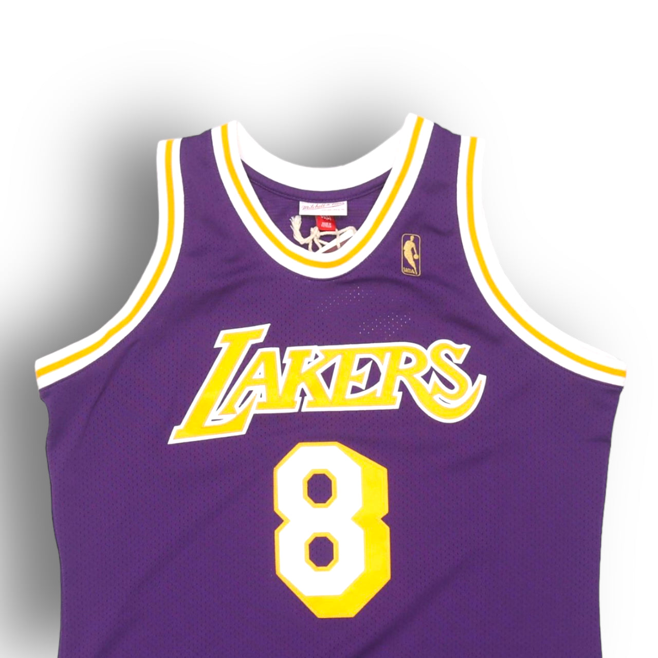 Mitchell and Ness Kobe Bryant Los Angeles Lakers 1996-1997 Rookie Season Away Authentic Jersey - Purple #8 - Hoop Jersey Store