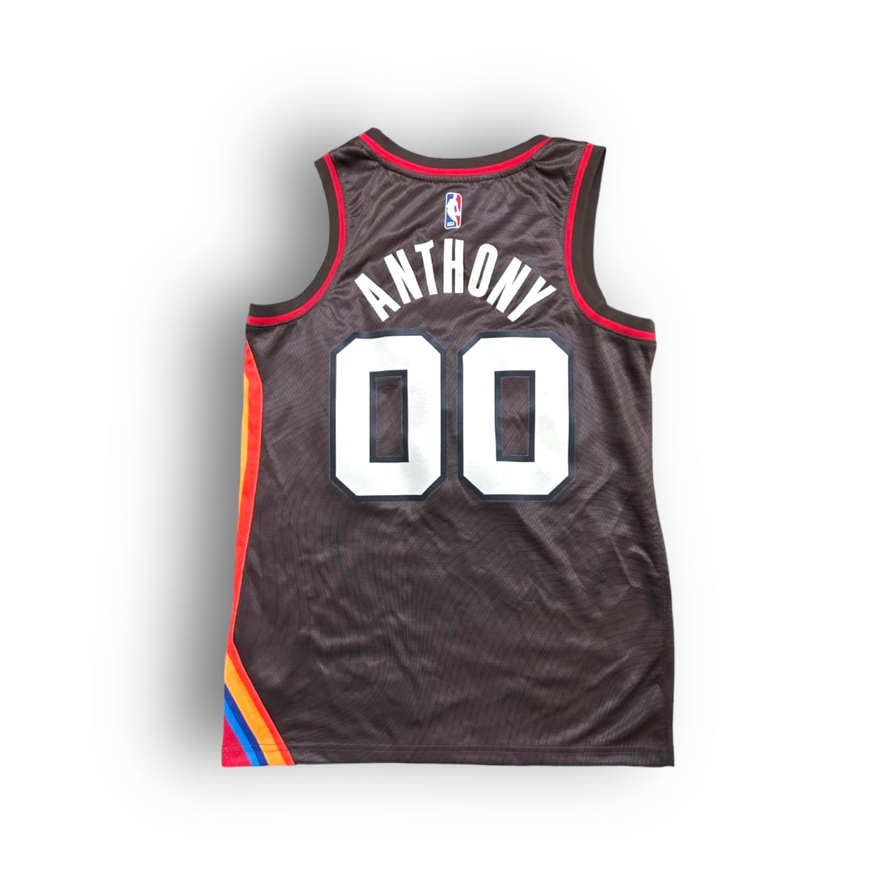 Carmelo Anthony Portland Trail Blazers 2020-2021 City Edition Nike Swingman Jersey Brown Red - Hoop Jersey Store