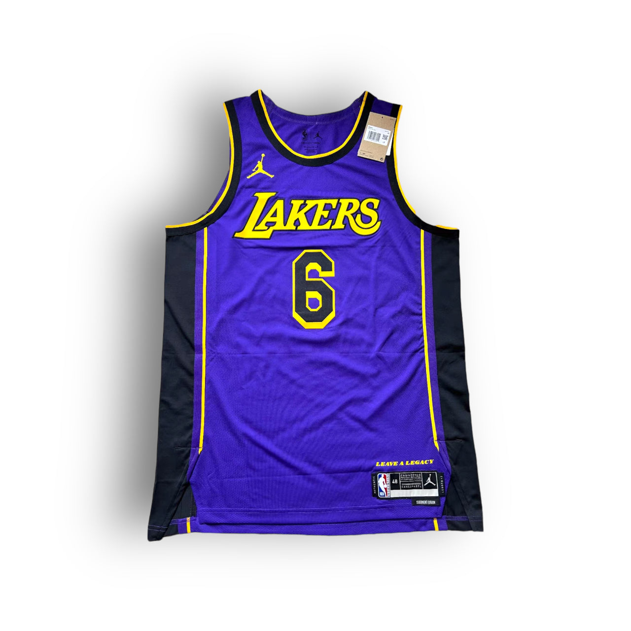 LeBron James Los Angeles Lakers 2022-2023 Statement Edition Nike Authentic Jersey Purple - Hoop Jersey Store