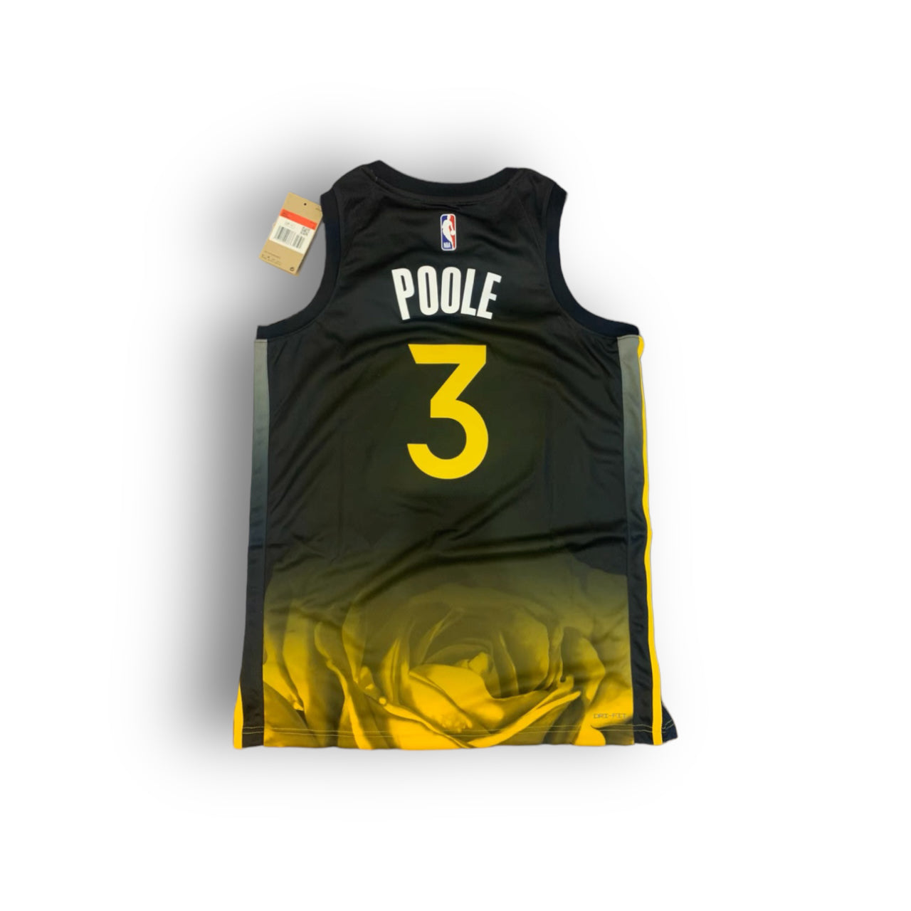 Jordan Poole Golden State Warriors 2022-2023 City Edition Nike Swingman Jersey Black/Blue - Hoop Jersey Store