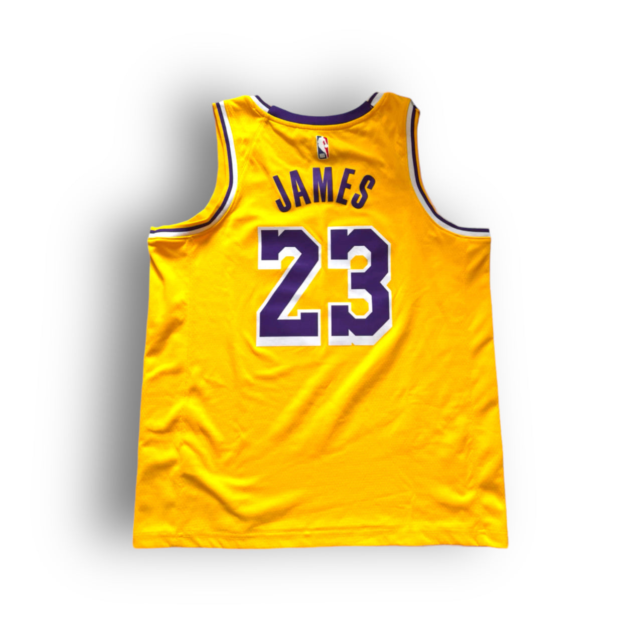 LeBron James Los Angeles Lakers Icon Edition Nike Swingman Jersey - Yellow #23 - Hoop Jersey Store