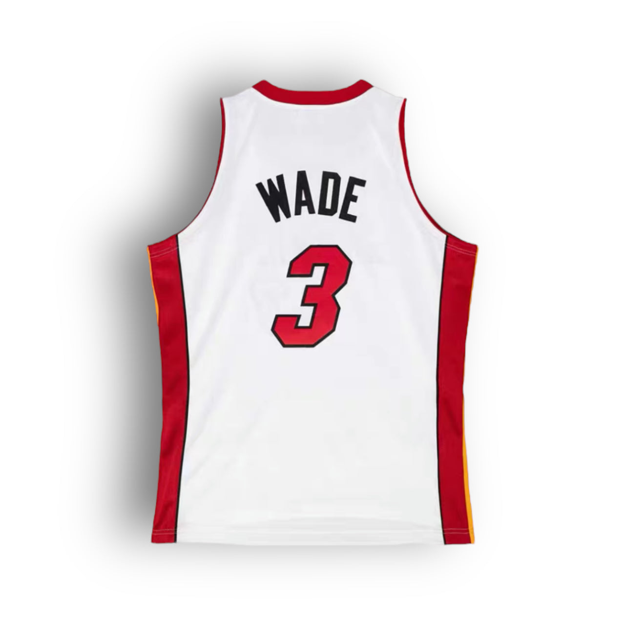 Mitchell and Ness Dwyane Wade Miami Heat 2006 NBA Finals Home Authentic Jersey - White - Hoop Jersey Store
