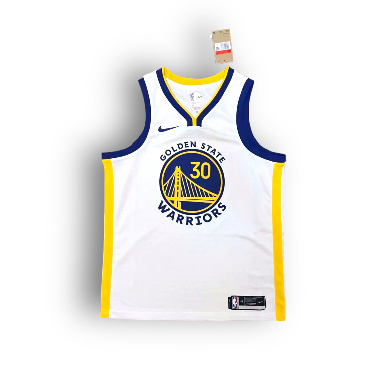 Stephen Curry Golden State Warriors 2022-2023 Association Edition Nike Swingman Jersey - White - Hoop Jersey Store