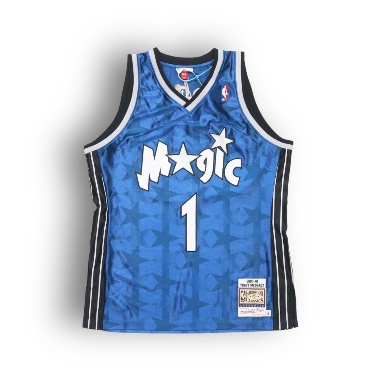 Tracy McGrady 2001-2002 Orlando Magic Away Authentic Mitchell & Ness Jersey - Blue - Hoop Jersey Store