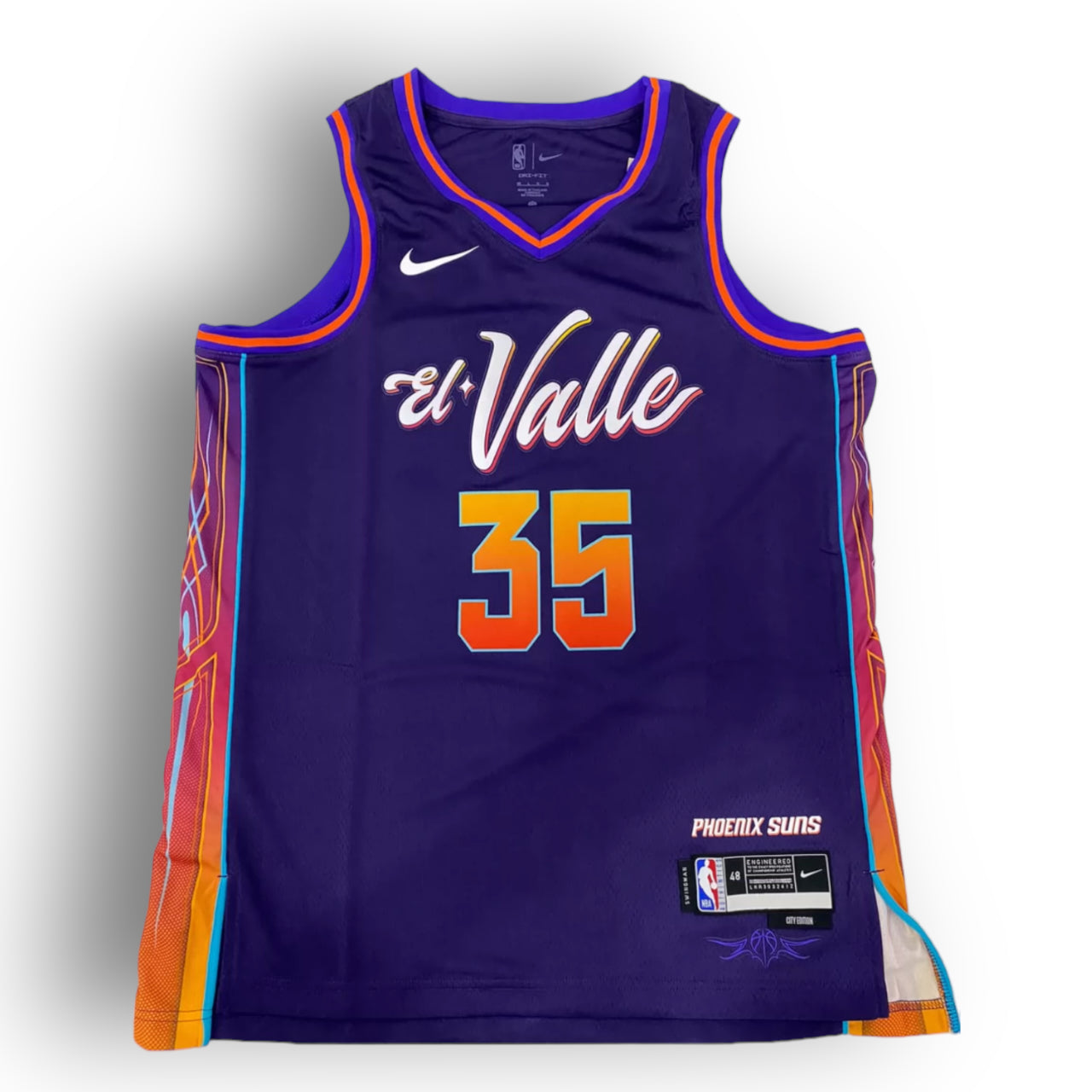 Kevin Durant Phoenix Suns 2023-2024 City Edition Nike Swingman Jersey - Purple