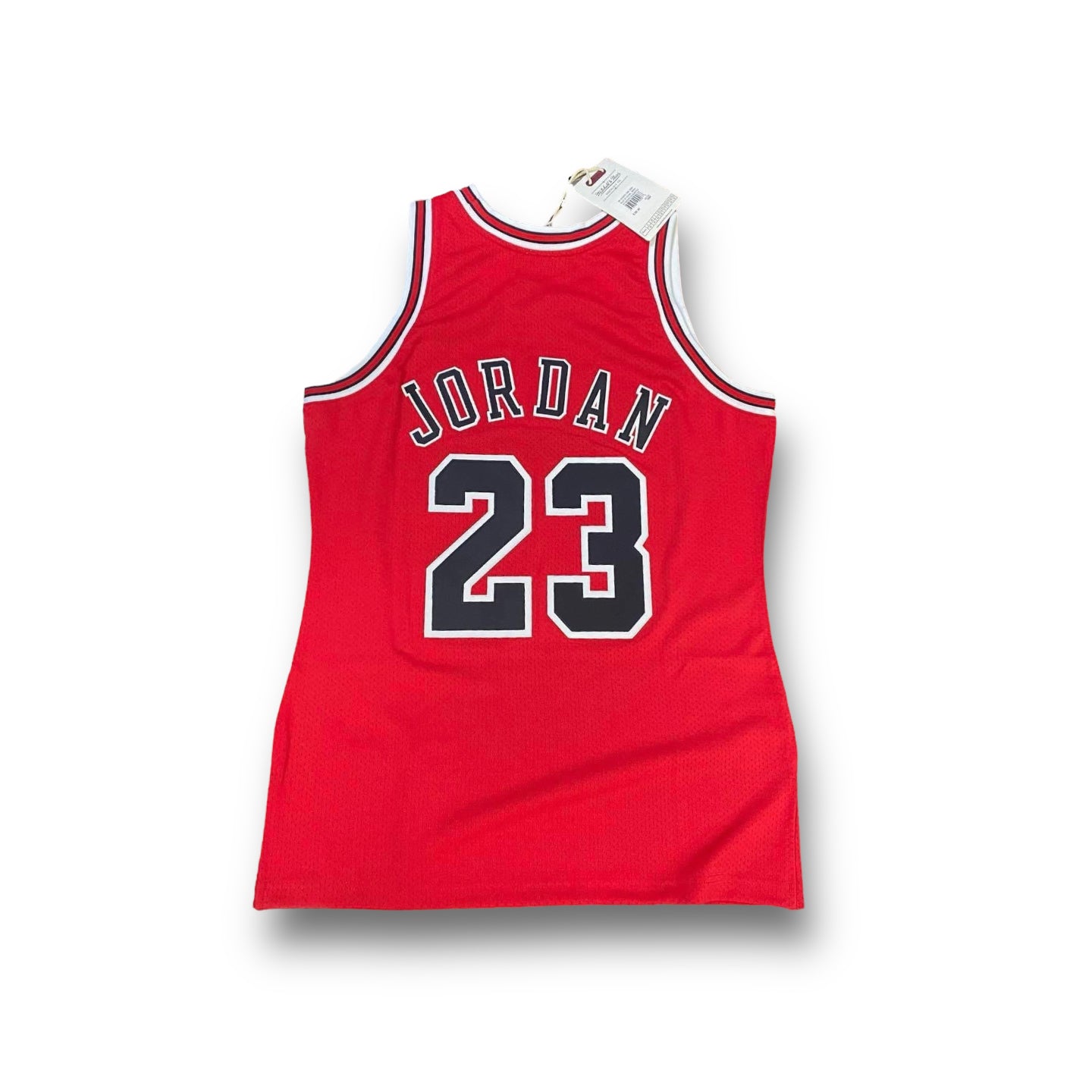 Mitchell & Ness Michael Jordan 1997-1998 Bulls 23 Away Authentic Jersey - Red
