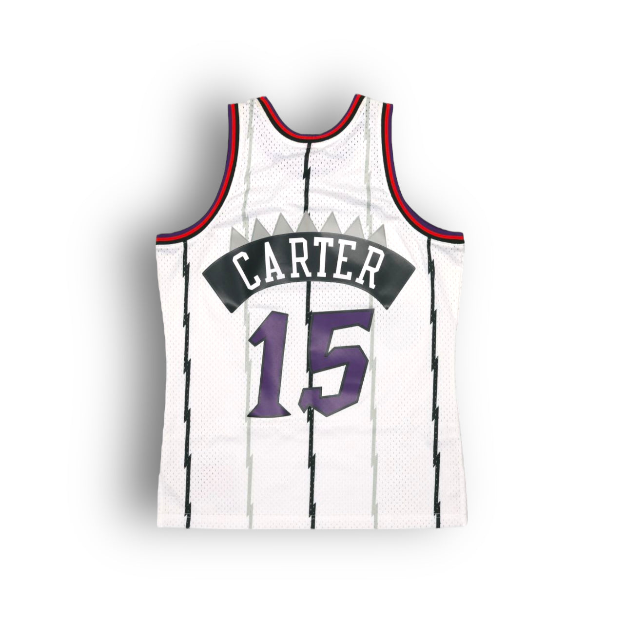 Vince Carter 1998-1999 Toronto Raptors Home Mitchell & Ness Swingman Jersey - White - Hoop Jersey Store