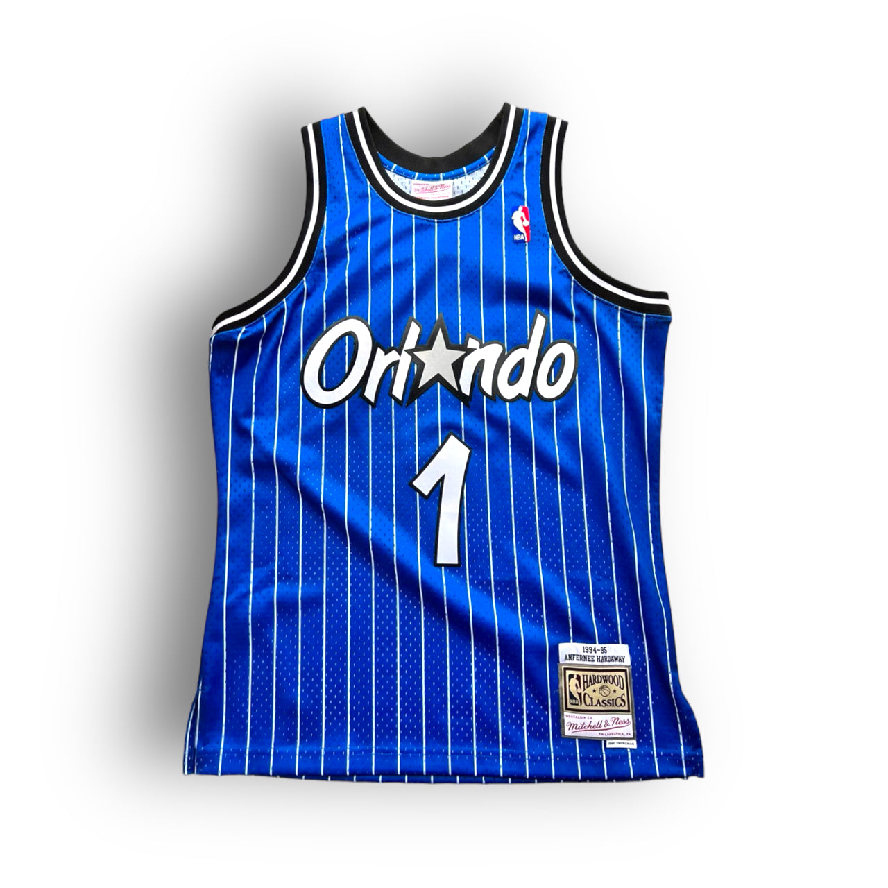 Penny Hardaway Orlando Magic 1994-1995 Hardwood Classic Alternate Mitchell & Ness Swingman Jersey - Blue