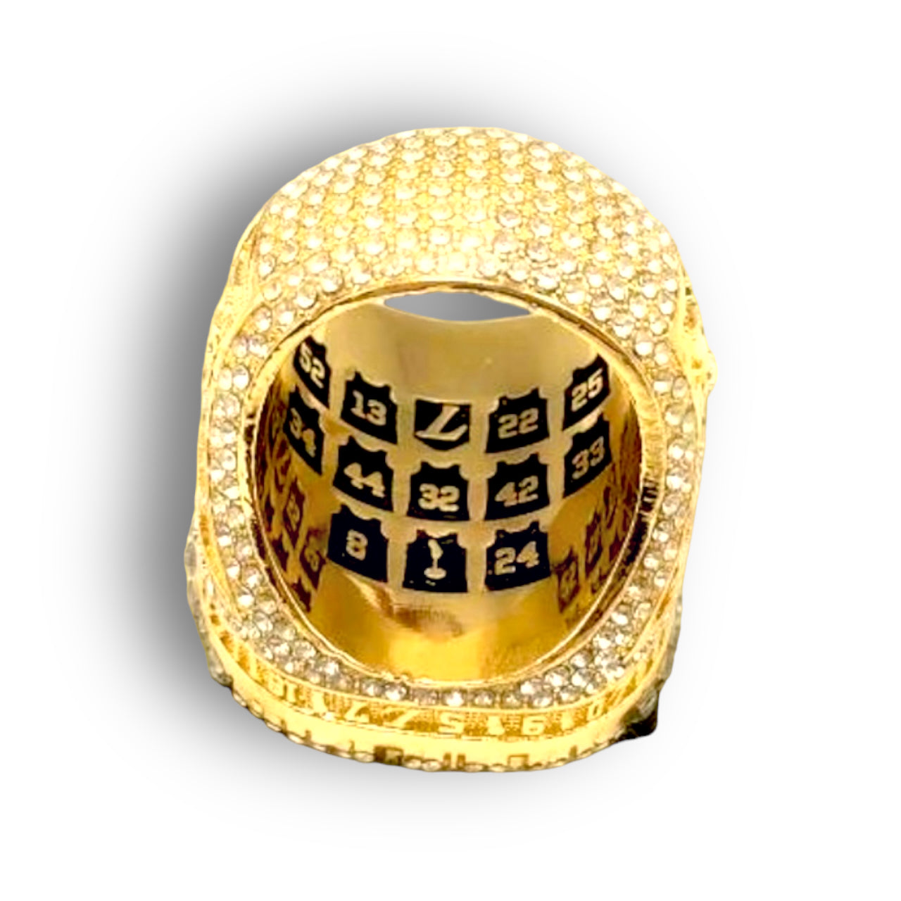 Los Angeles Lakers 2022 NBA Championship Ring Handicraft (LeBron James)