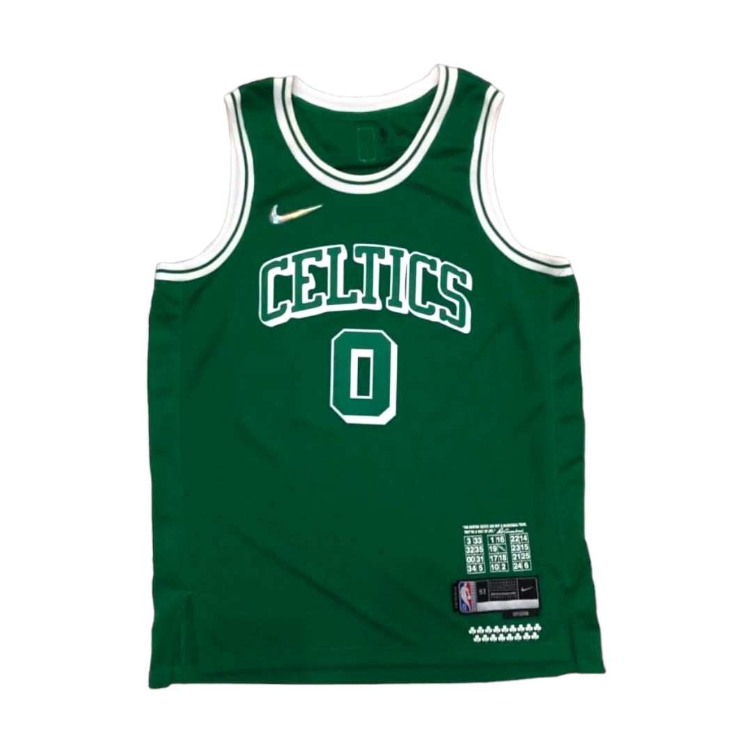 Jayson Tatum Boston Celtics 2021-2022 City Edition Nike Swingman Jersey Green