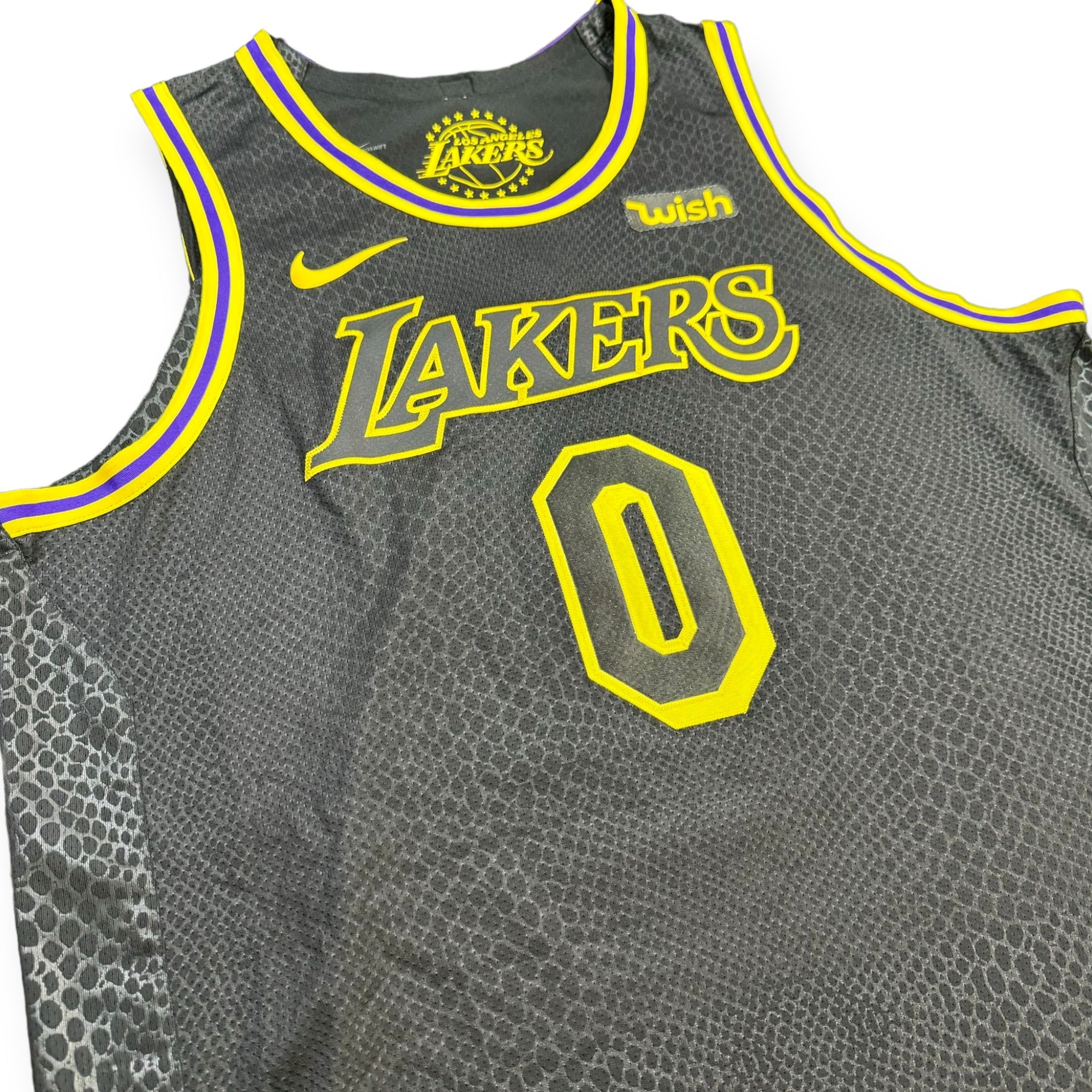 Nike Kyle Kuzma Los Angeles Lakers 2017-2018 City Mamba City Edition Authentic Jersey