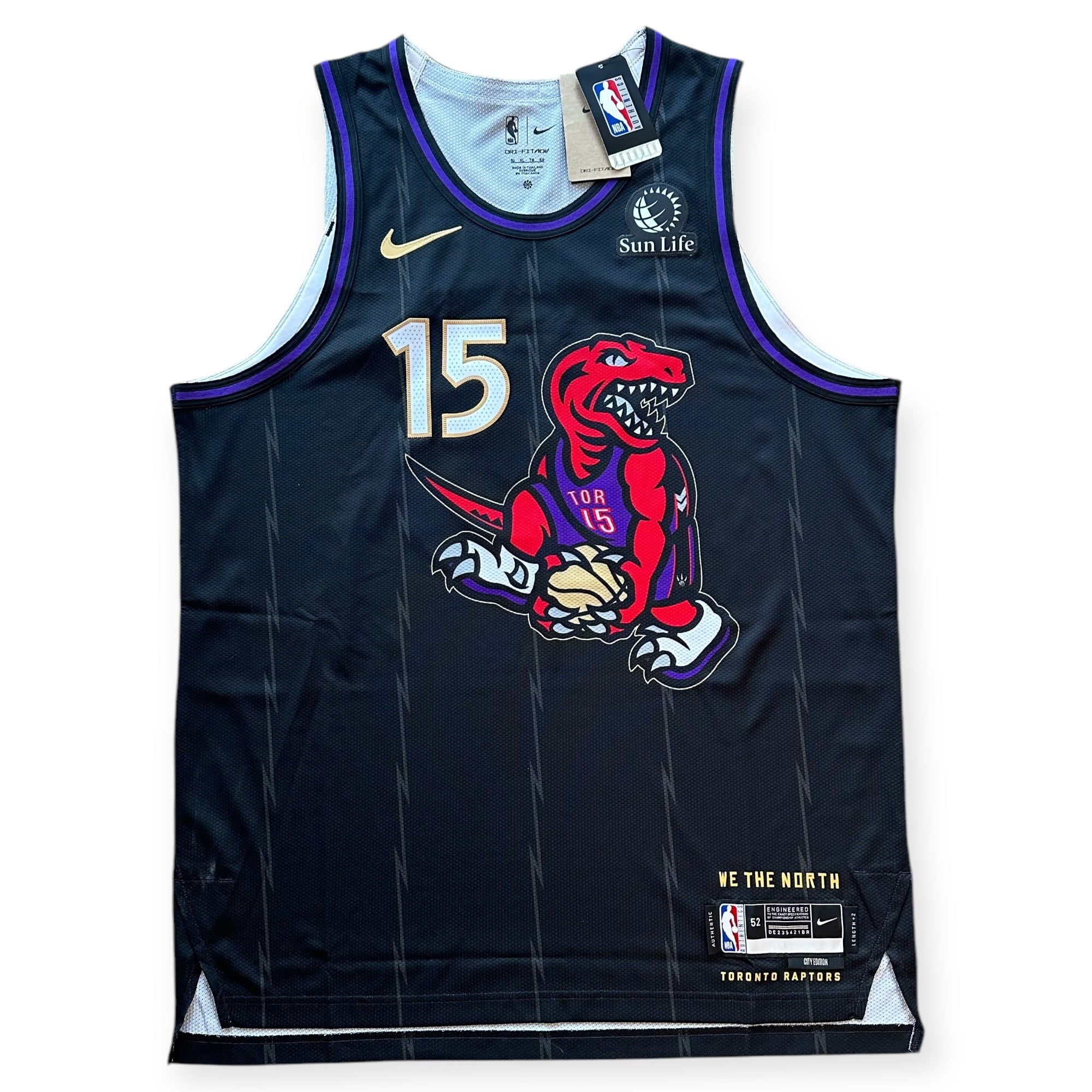 Nike Toronto Raptors 2024 2025 City Edition Dino Dunk Vince Carter A