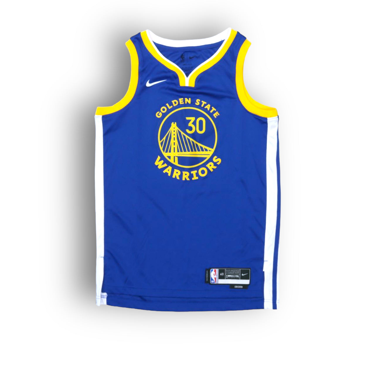 Stephen Curry Golden State Warriors 2022-2023 Icon Edition Nike Swingman Jersey - Blue - Hoop Jersey Store