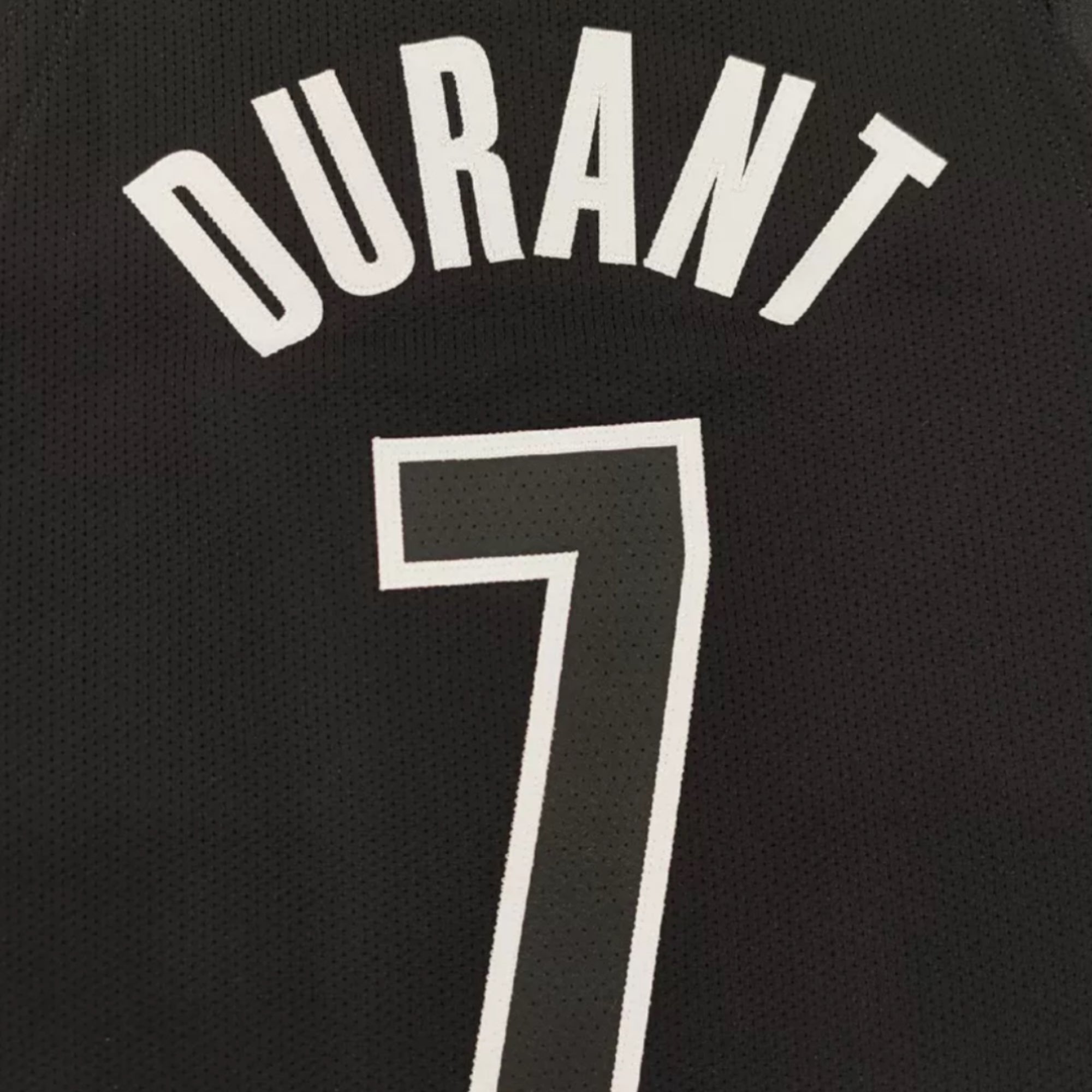 Kevin Durant Brooklyn Nets Statement Edition Nike Authentic Jersey - Black/White