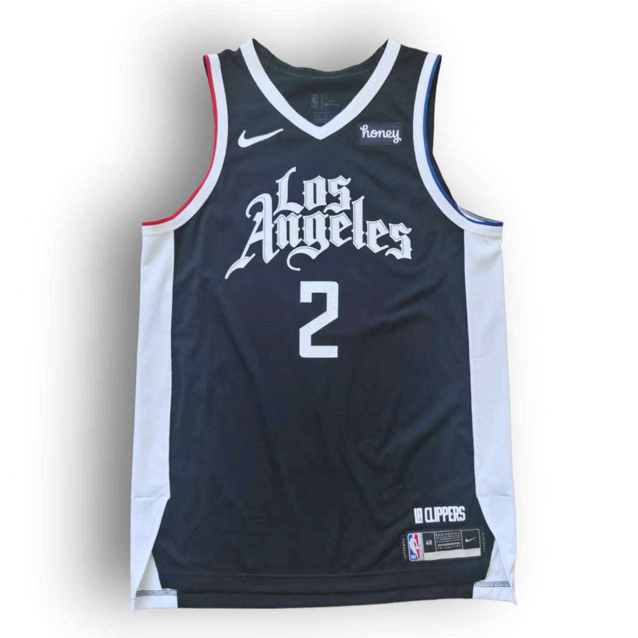 Kawhi Leonard LA Clippers 2020-21 City Edition Nike Authentic Jersey - Black