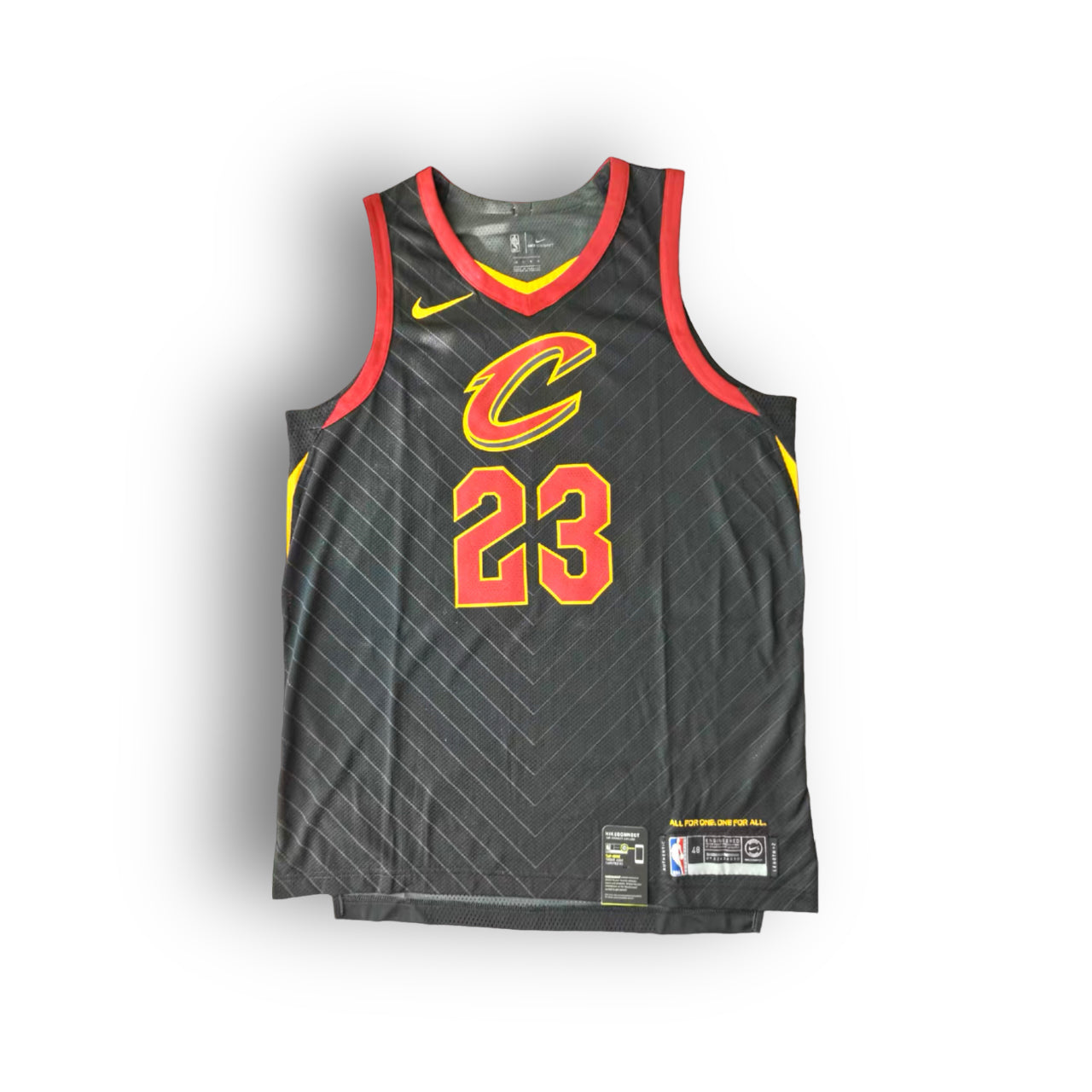 LeBron James Cleveland Cavaliers Statement Edition Nike Authentic Jersey - Black #23 - Hoop Jersey Store