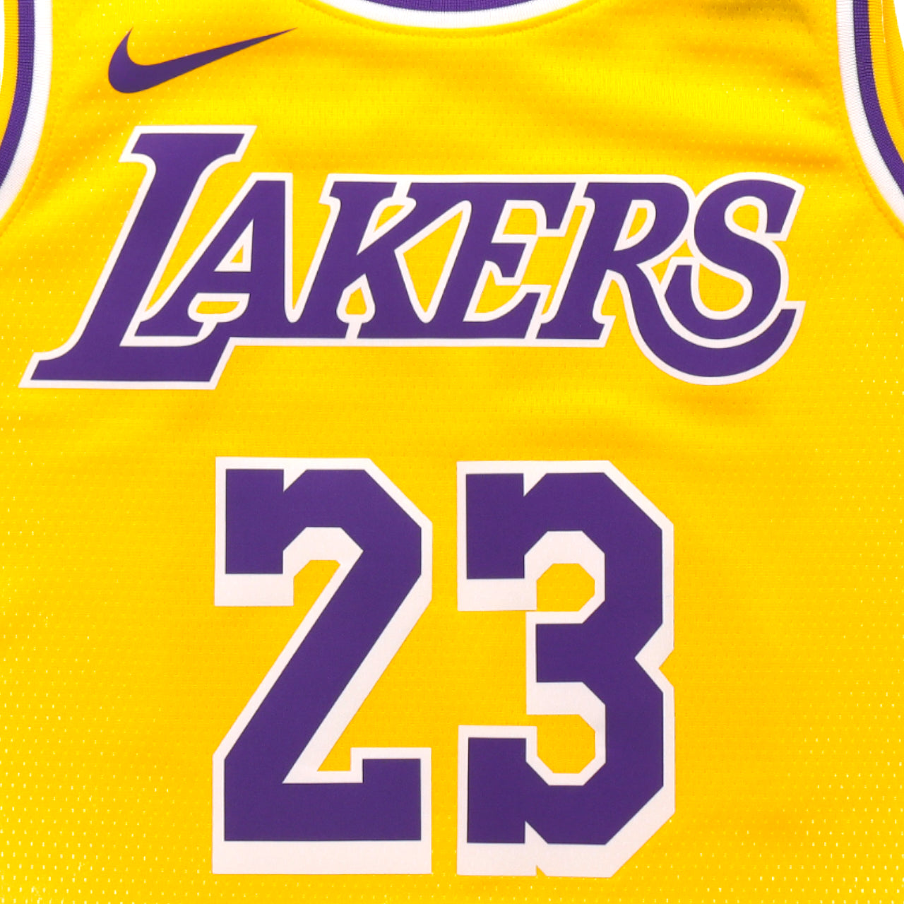 LeBron James Los Angeles Lakers Icon Edition Nike Swingman Jersey - Yellow #23 - Hoop Jersey Store