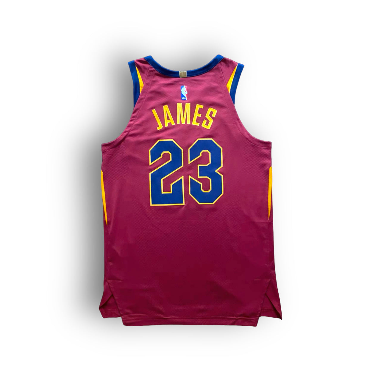 LeBron James Cleveland Cavaliers Icon Edition Nike Authentic Jersey - Red #23 - Hoop Jersey Store