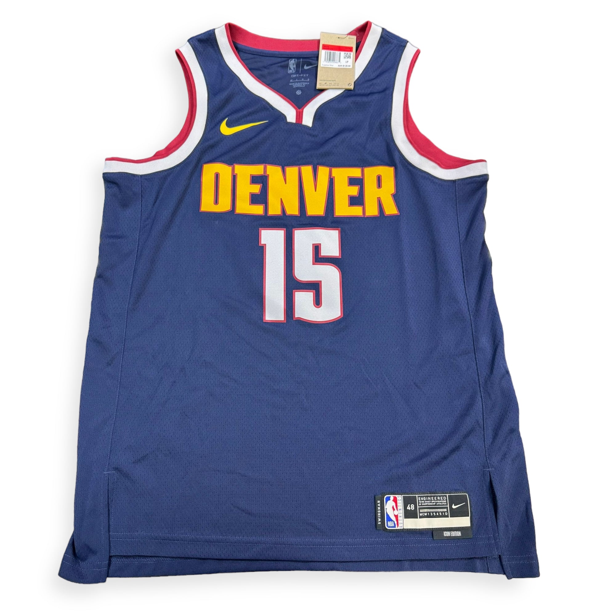 Nikola Jokic Denver Nuggets 2022-2023 Icon Edition Nike Swingman Jersey- Blue