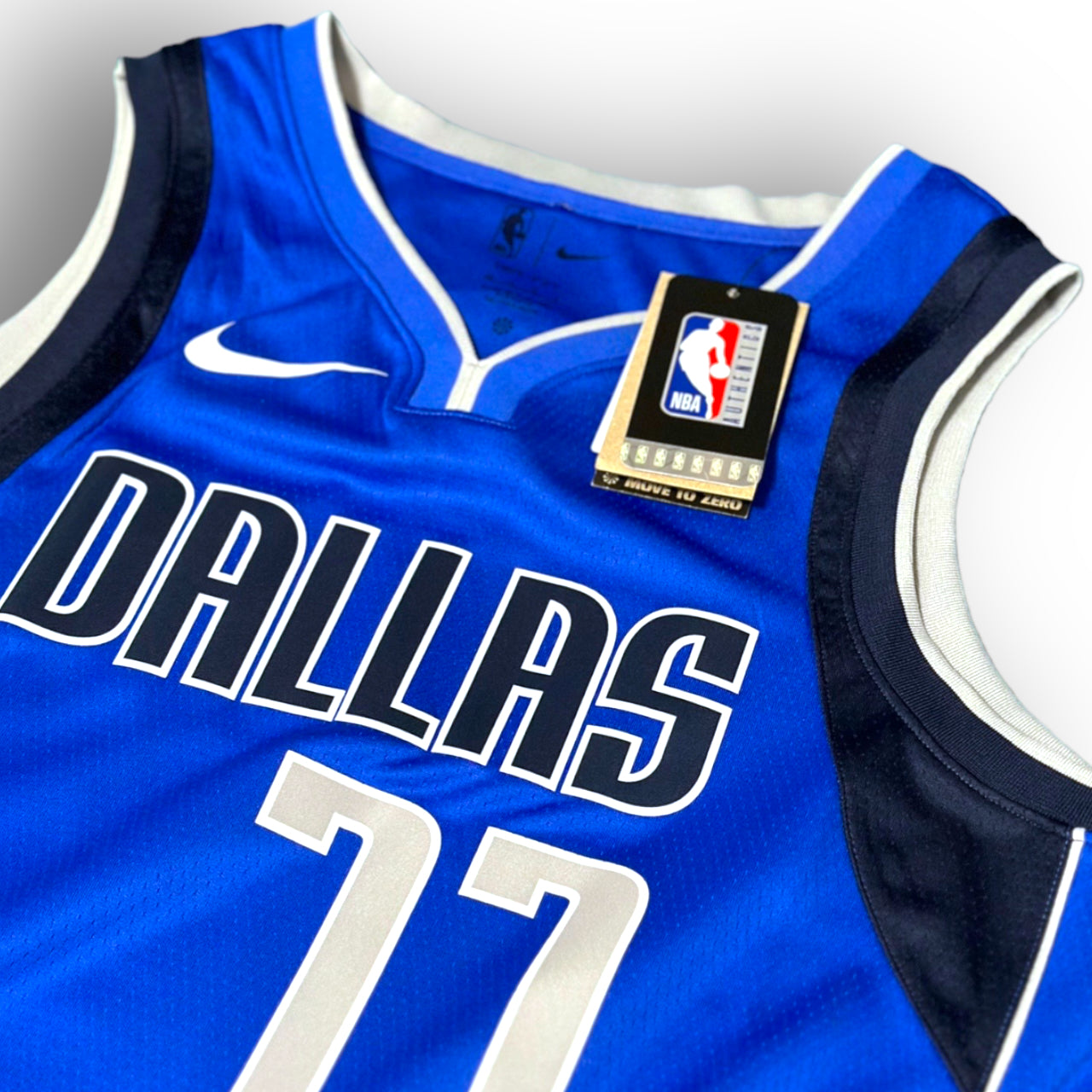 Luka Doncic Dallas Mavericks Icon Edition Nike Swingman Jersey - Blue