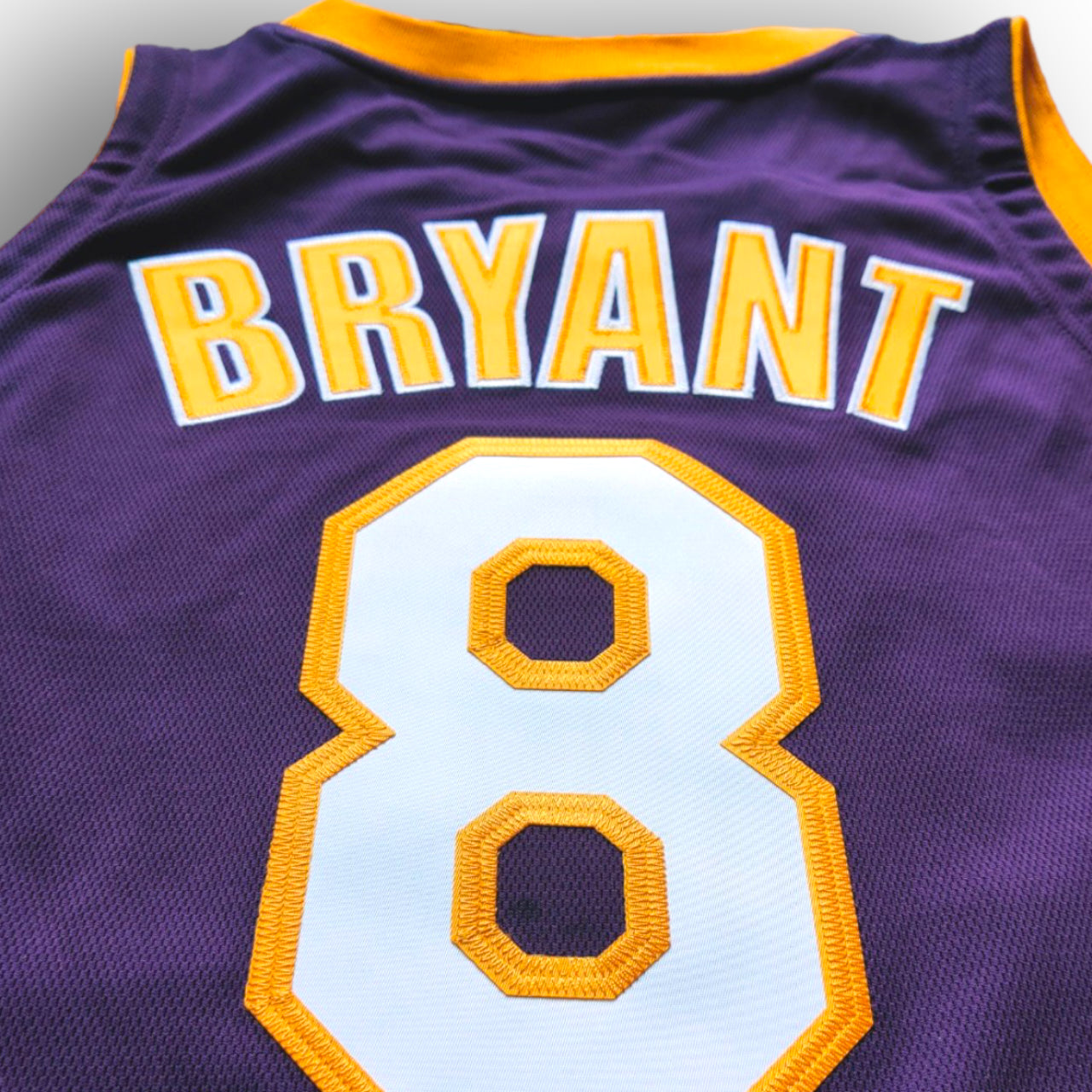 Mitchell and Ness Kobe Bryant Los Angeles Lakers 2000-2001 NBA Finals Away Authentic Jersey - Purple #8 - Hoop Jersey Store