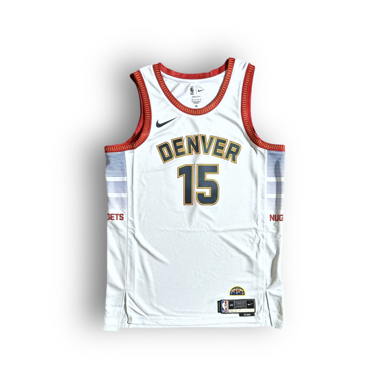 Nikola Jokic Denver Nuggets 2022-2023 City Edition Nike Swingman Jersey - White /with a little gift - Hoop Jersey Store