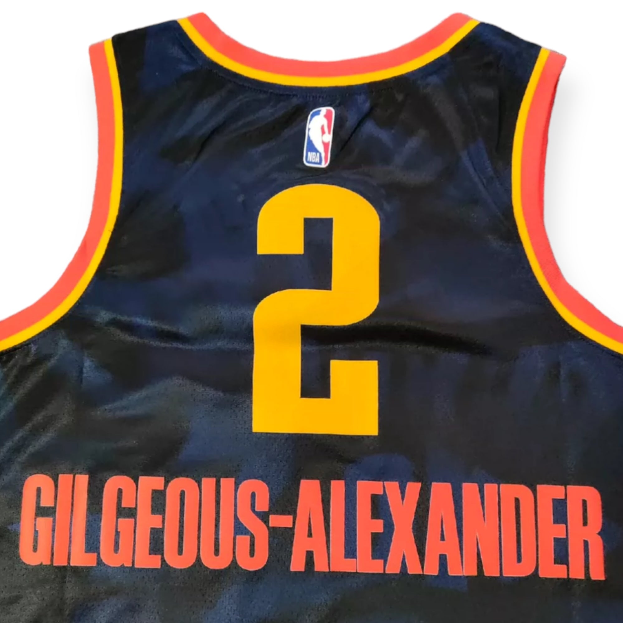 Shai Gilgeous-Alexander Oklahoma City Thunder 2023-2024 City Edition Nike Swingman Jersey - Navy