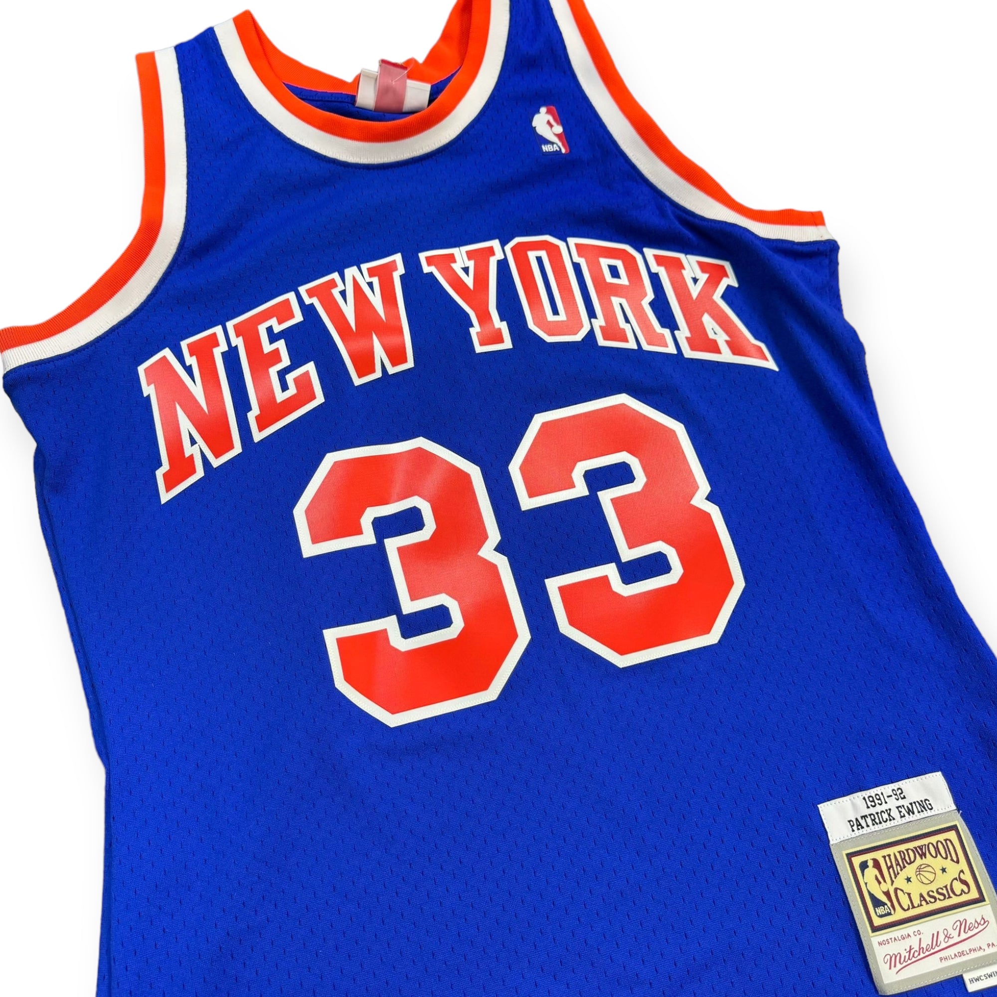 Mitchell&Ness Patrick Ewing New York Knicks 1991-1992 Away Swingman Jersey