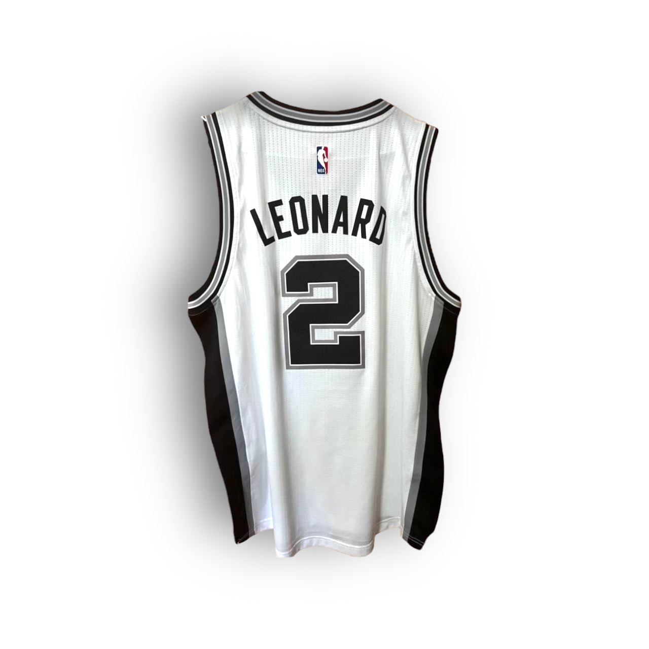 Kawhi Leonard San Antonio Spurs 2014 Home Adidas Swingman Jersey White/Black - Hoop Jersey Store