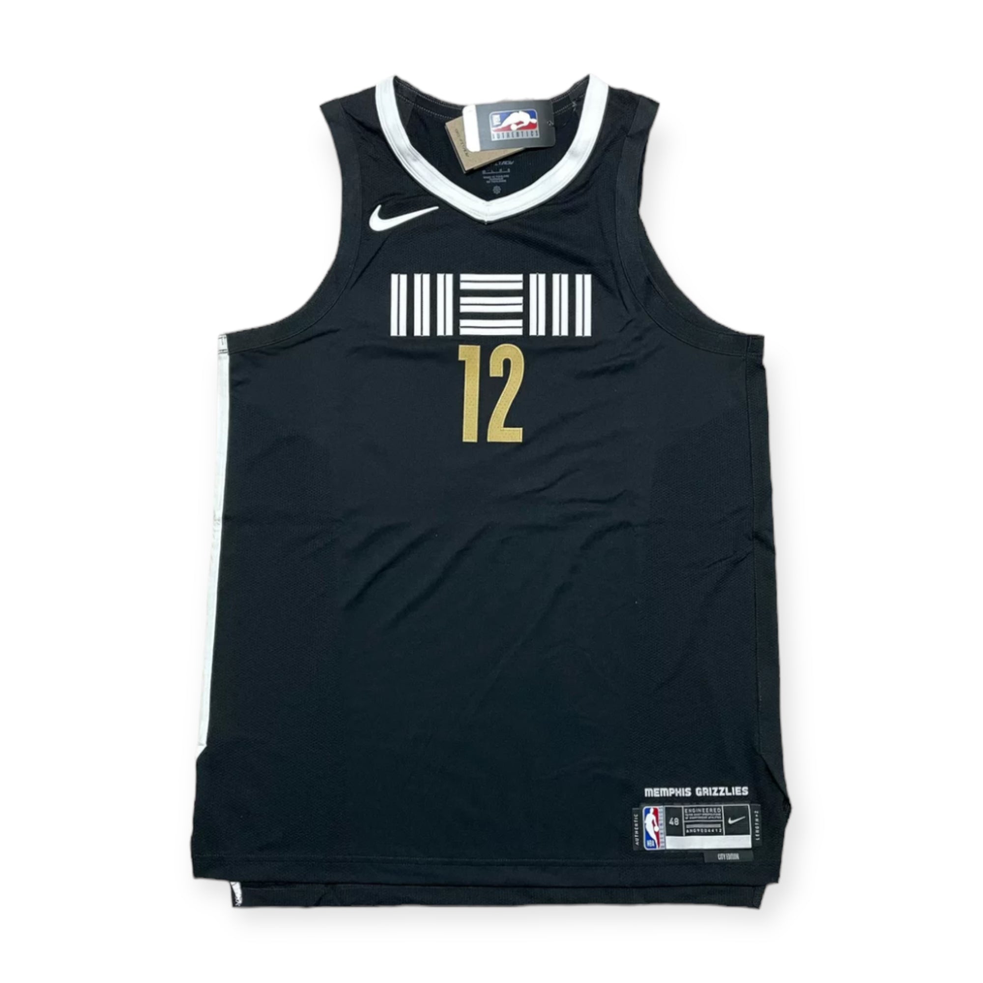 Ja Morant Memphis Grizzlies 2023-2024 City Edition Nike Authentic Jersey - Black