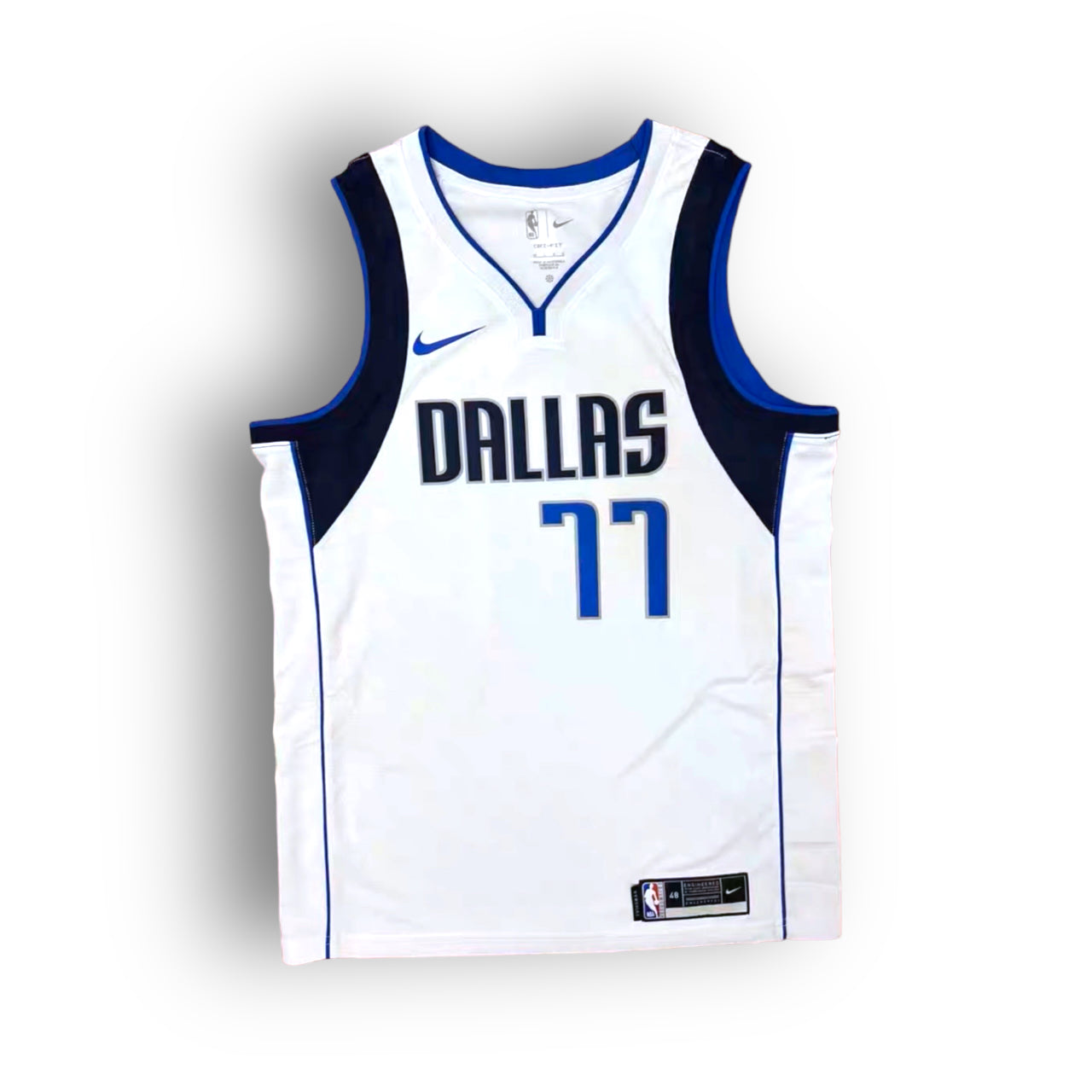 Luka Doncic Dallas Mavericks Association Edition Nike Swingman Jersey - White