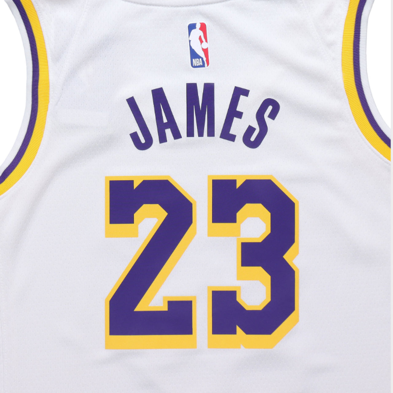 LeBron James Los Angeles Lakers Association Edition Nike Swingman Jersey - White #23 - Hoop Jersey Store