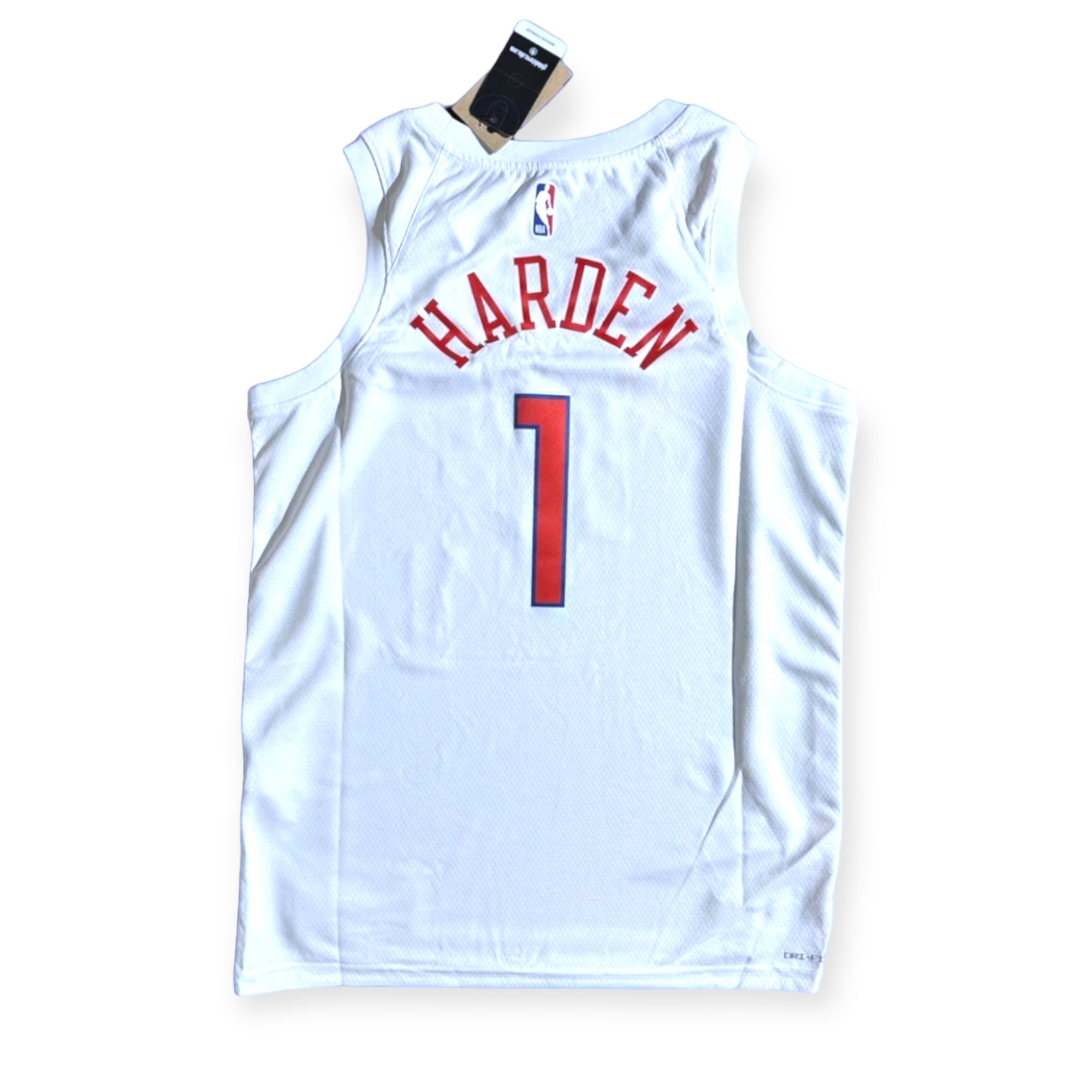 James Harden Philadelphia 76ers 2022-2023 City Edition Nike Swingman Jersey White