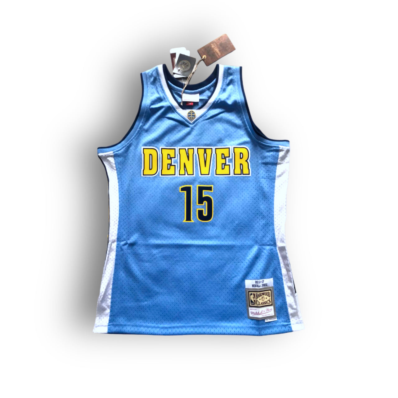 Nikola Joki Denver Nuggets 2016 2017 Rookie Year Mitchell Ness Swin