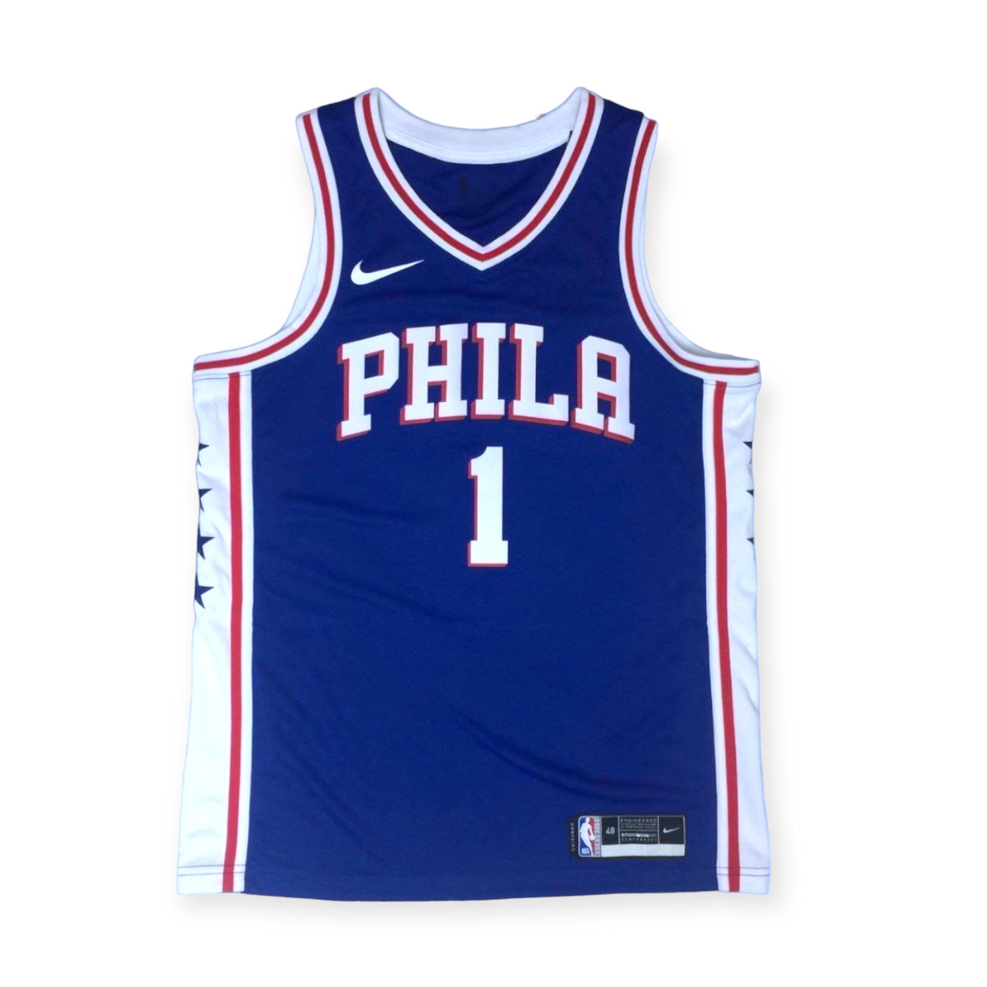 James Harden Philadelphia 76ers 2022-2023 Icon Edition Nike Swingman Jersey Blue