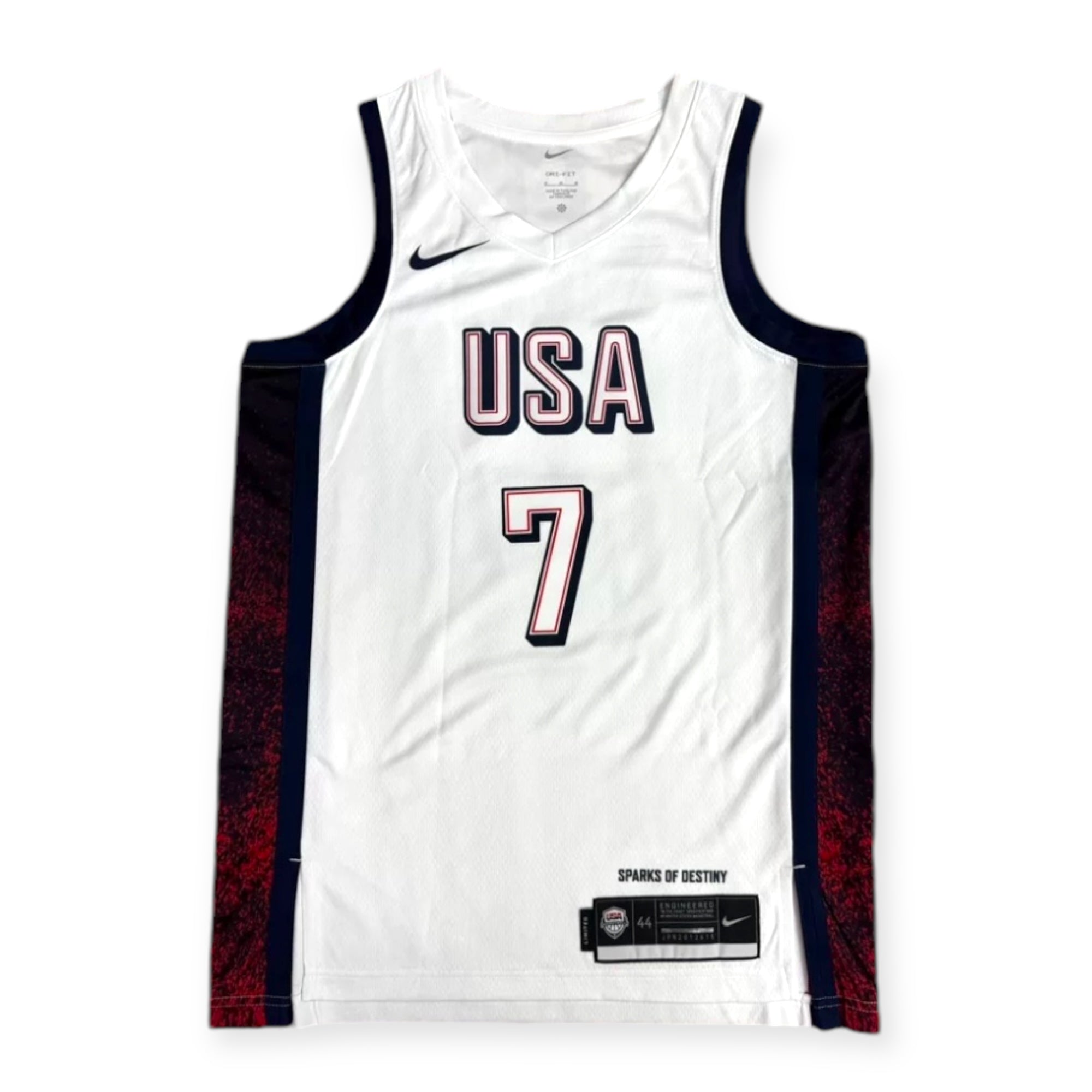 Nike 2024 Team USA Basketball Olympic Kevin Durant Swingman Jersey W