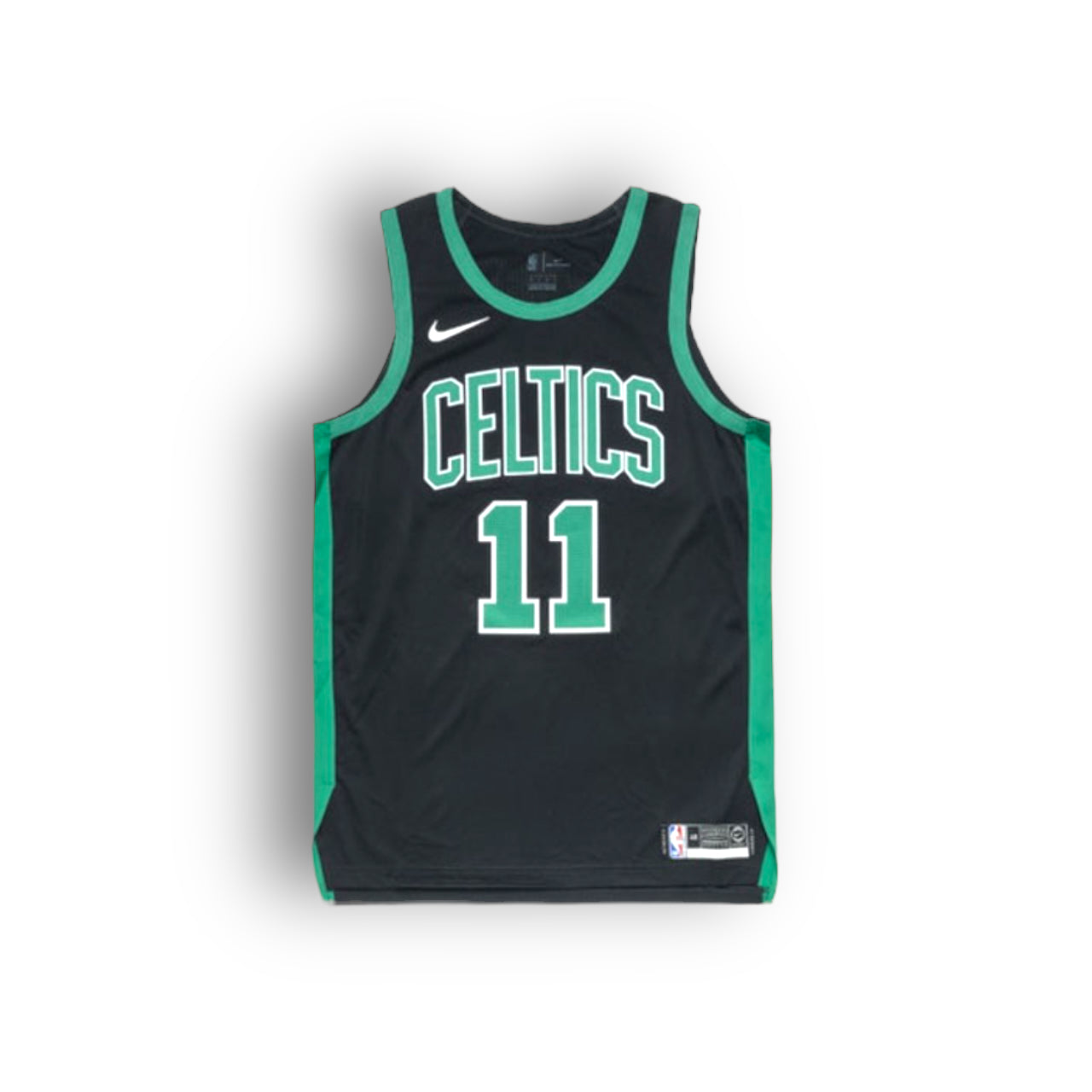 Kyrie Irving Boston Celtics 2018-2019 Statement Edition Nike Authentic Jersey - Black/Green