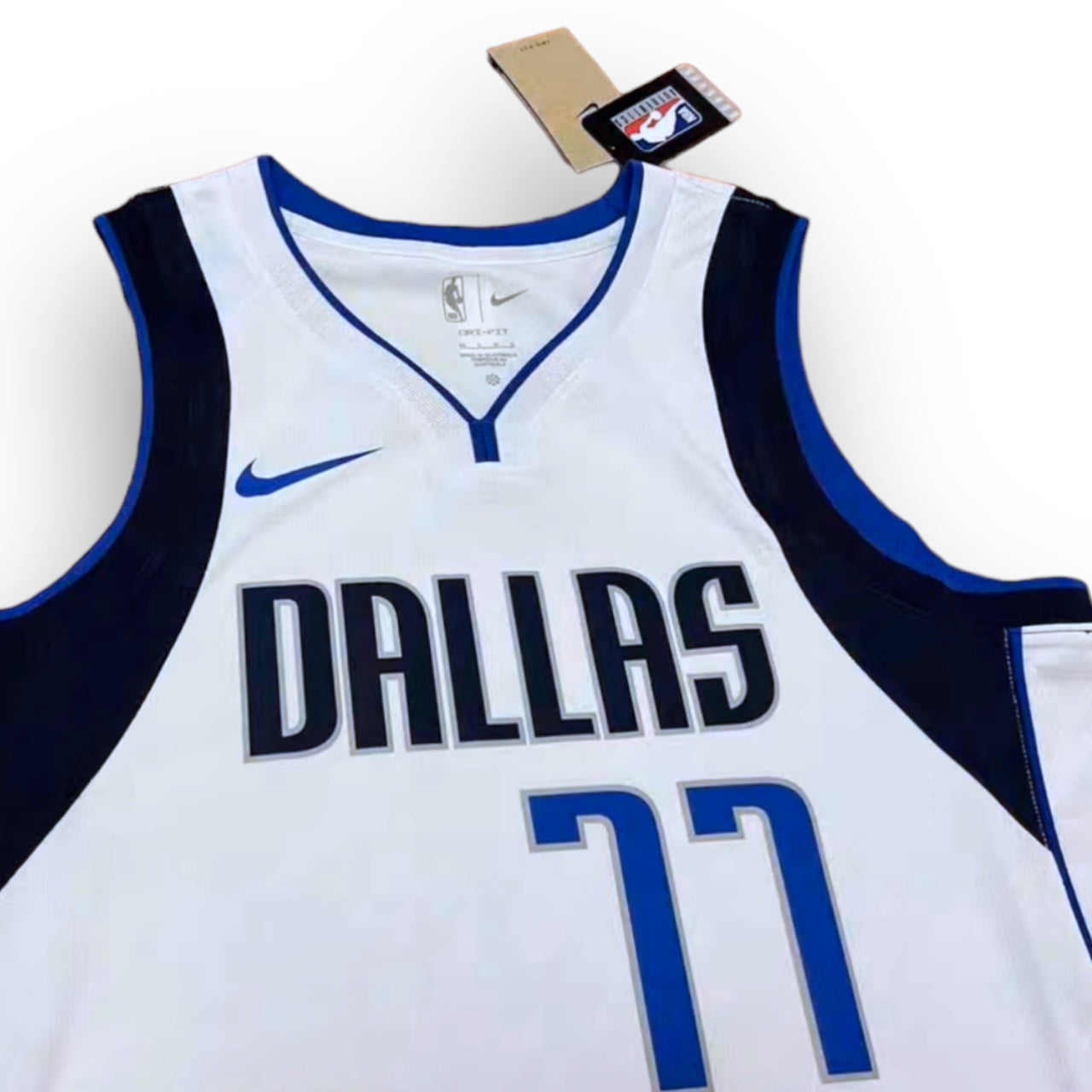 Luka Doncic Dallas Mavericks Association Edition Nike Swingman Jersey - White